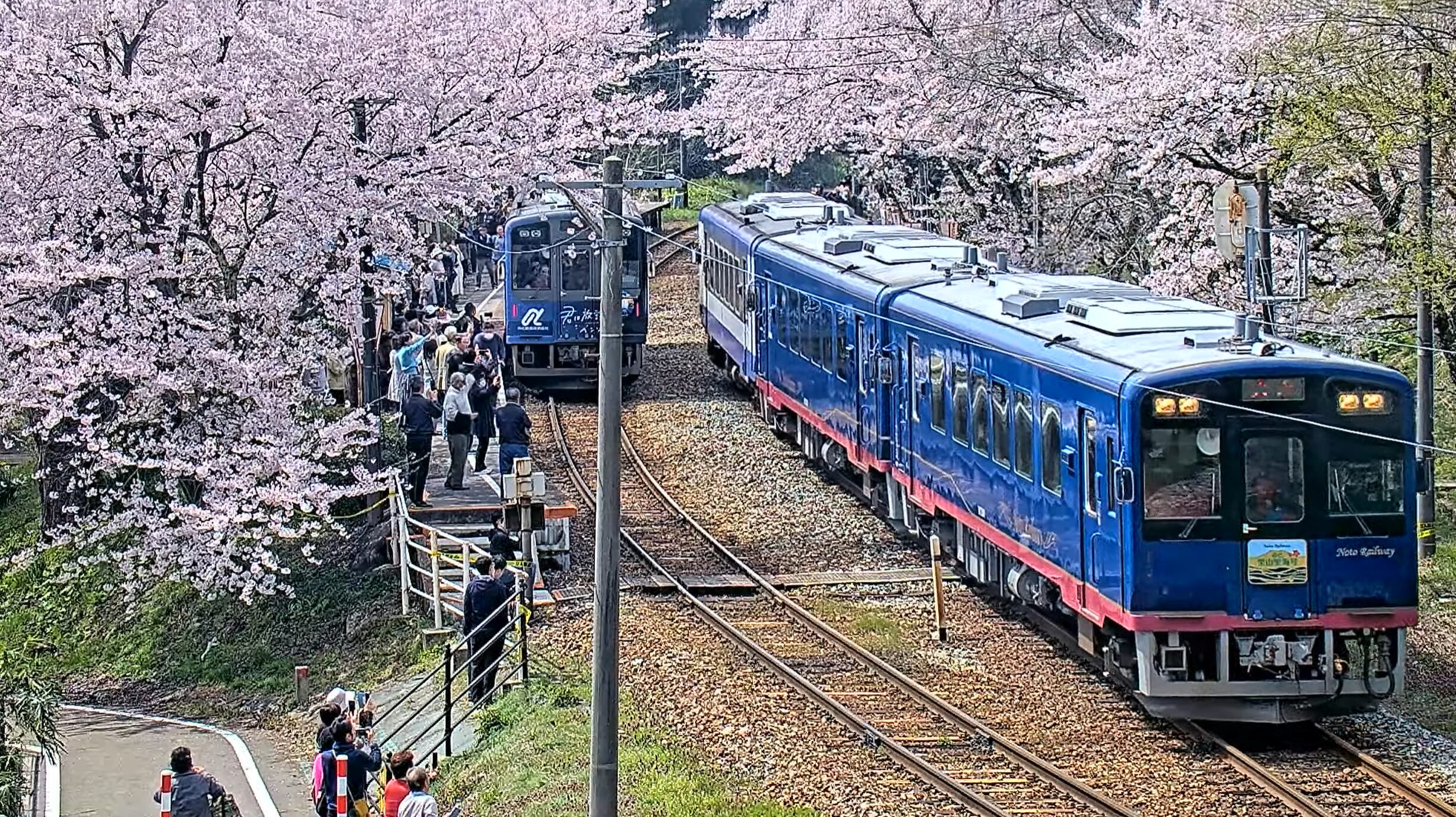 能登鹿島駅ライブカメラ(石川県穴水町曽福)
