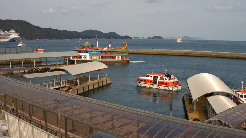 鳥羽マリンターミナルライブカメラ(三重県鳥羽市鳥羽)