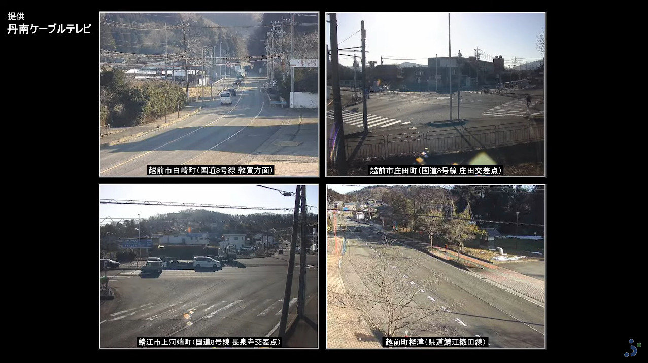 福井新聞社丹南地域第1ライブカメラ(福井県)