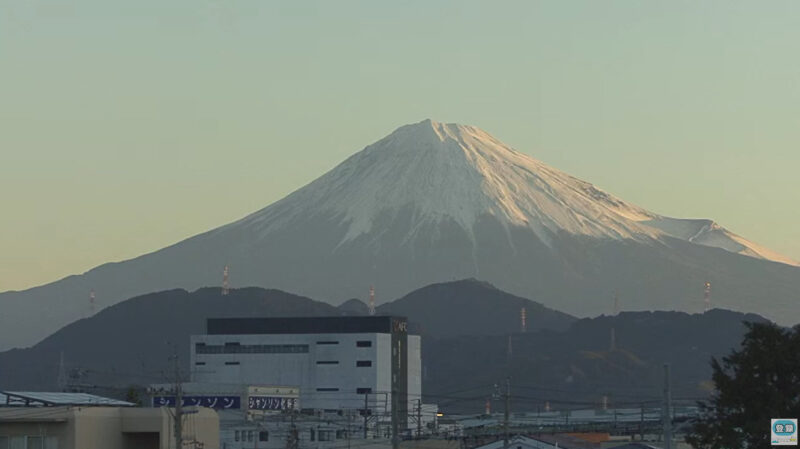 Wasabee富士山ライブカメラ(静岡県静岡市駿河区栗原)