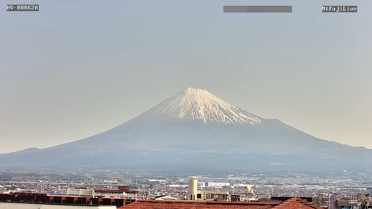 磯部紙器富士山ライブカメラ(静岡県富士市加島町)