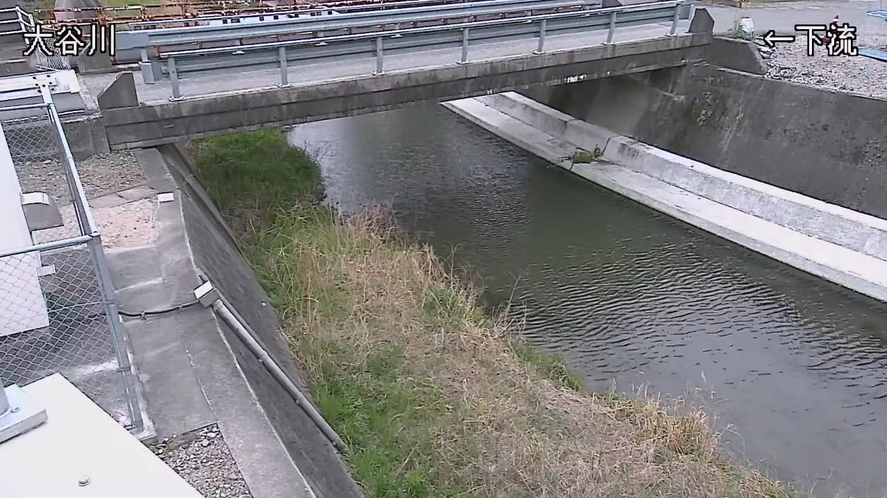 大谷川椢原橋ライブカメラ(徳島県鳴門市大麻町大谷)