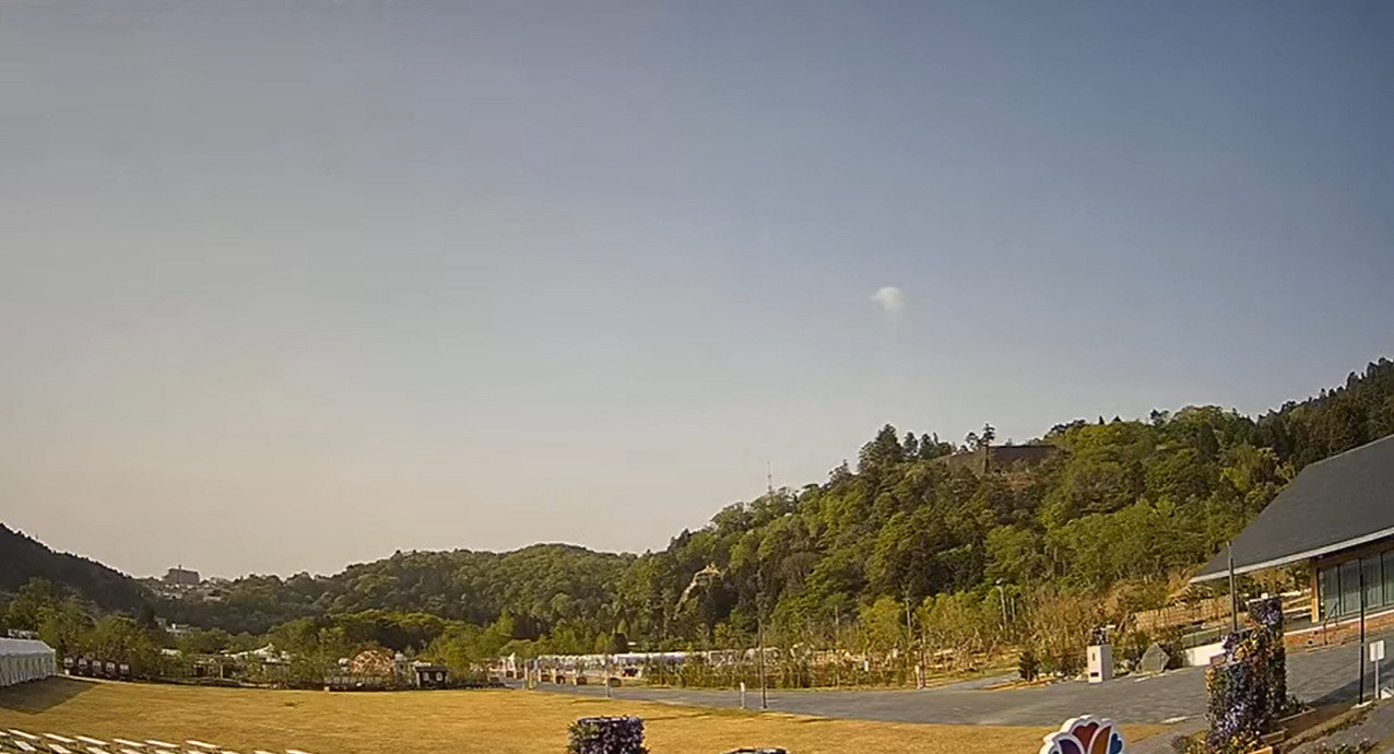 仙台城跡上空ライブカメラ(宮城県仙台市青葉区川内)