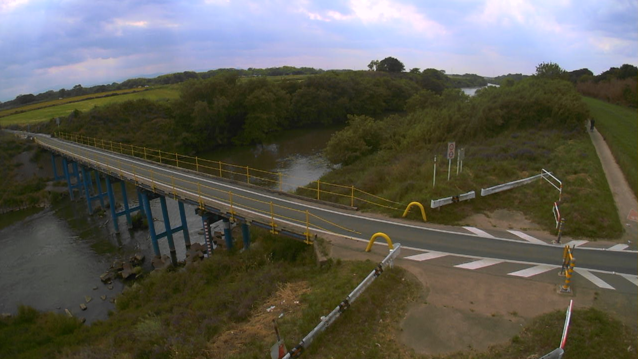 荒川51.6KP左岸ライブカメラ(埼玉県桶川市川田谷)