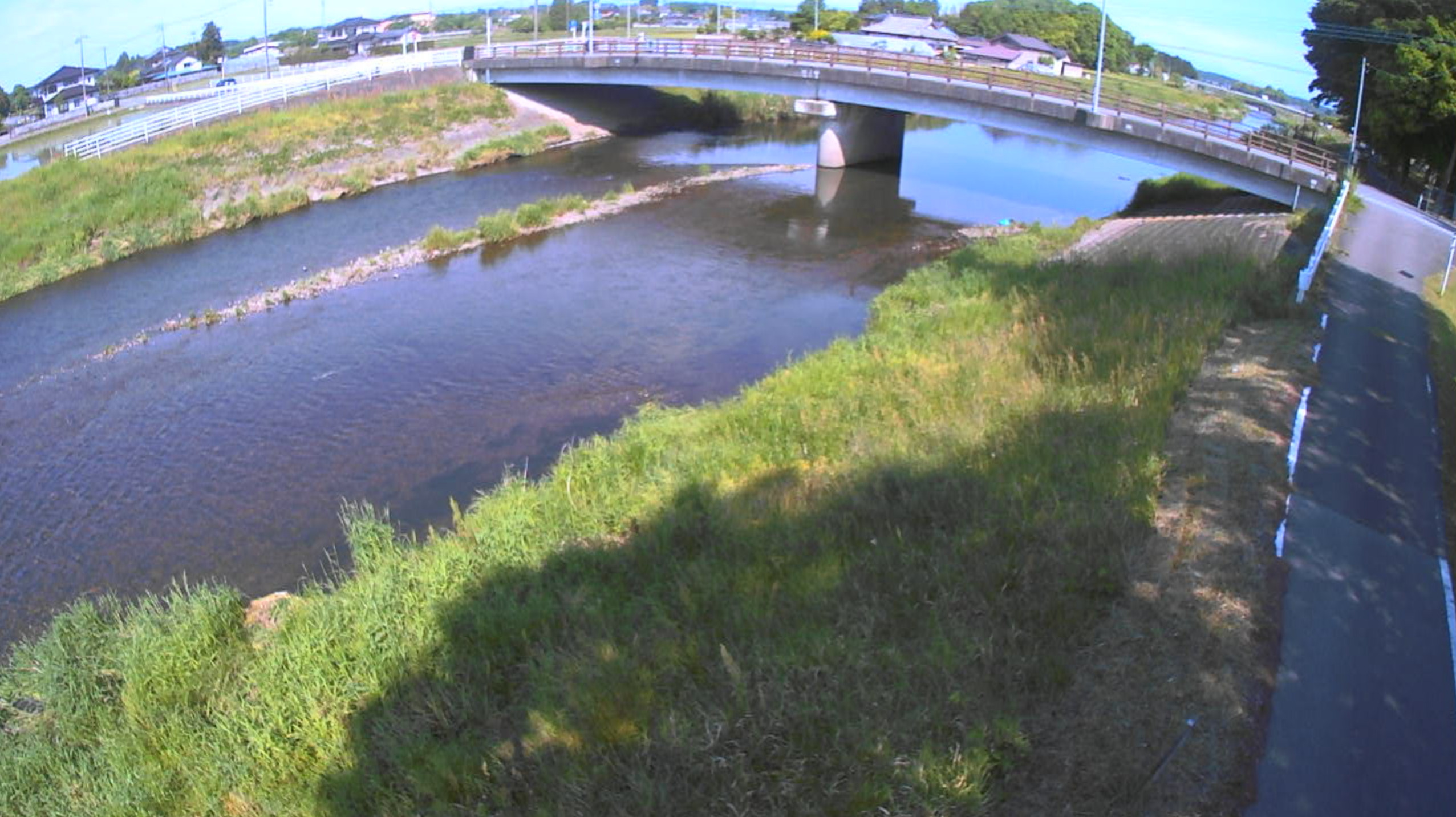 五行川昭和橋ライブカメラ(栃木県真岡市飯貝)