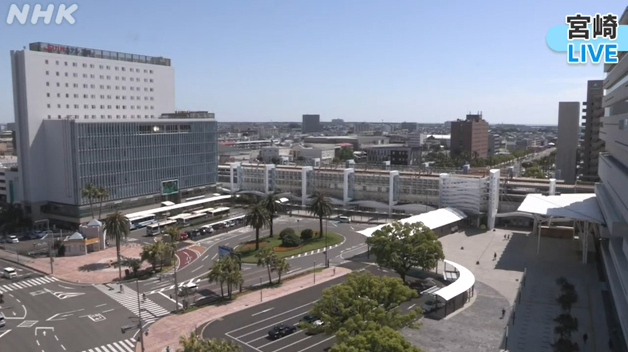 NHK宮崎ライブカメラ(宮崎県宮崎市広島)