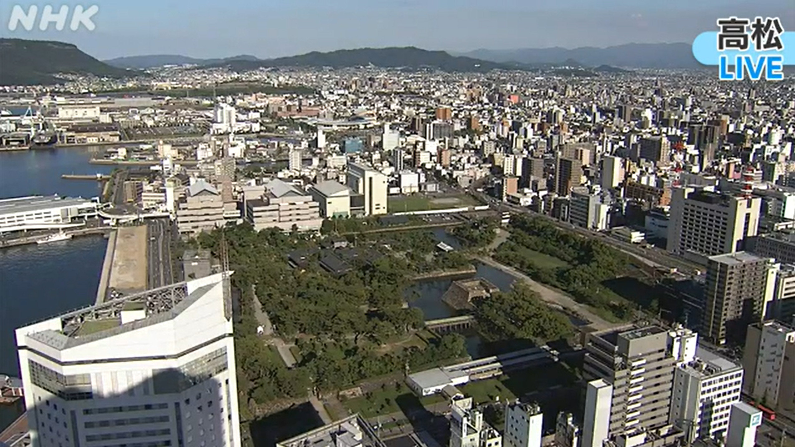 NHK高松ライブカメラ(香川県高松市錦町)