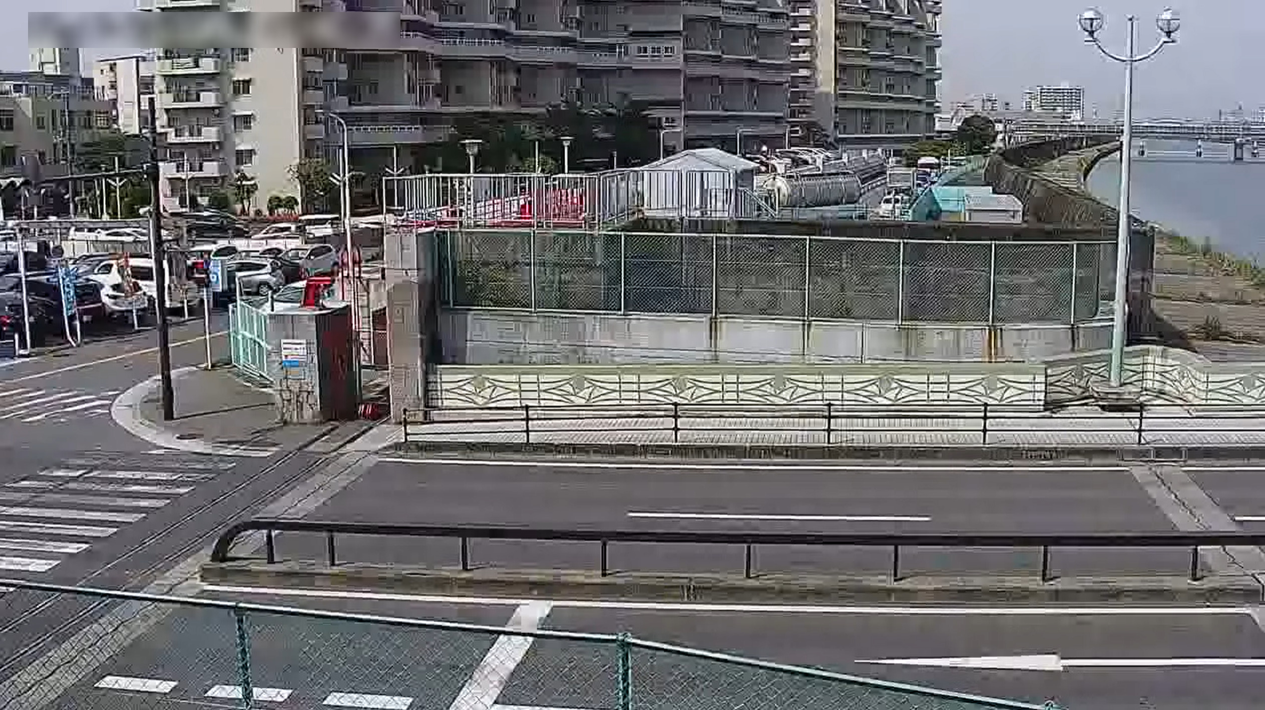 左門殿川左門橋防潮鉄扉監視ライブカメラ(大阪府大阪市西淀川区佃)