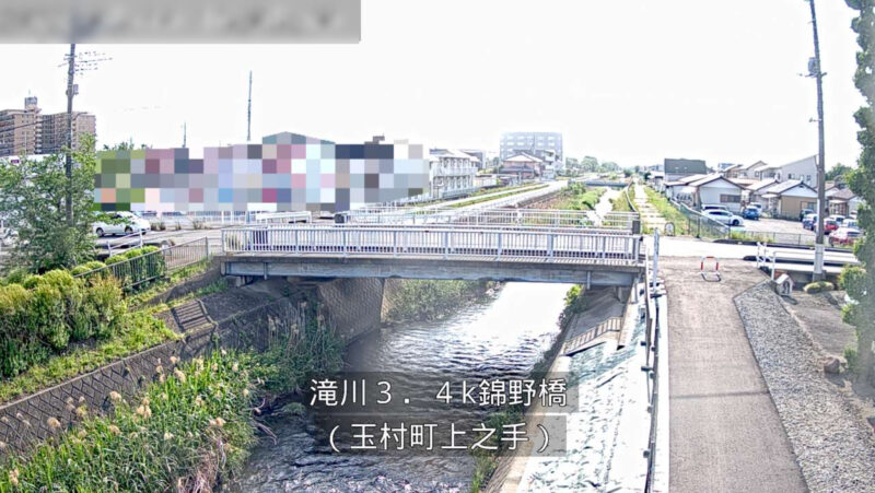 滝川錦野橋ライブカメラ(群馬県玉村町上之手)