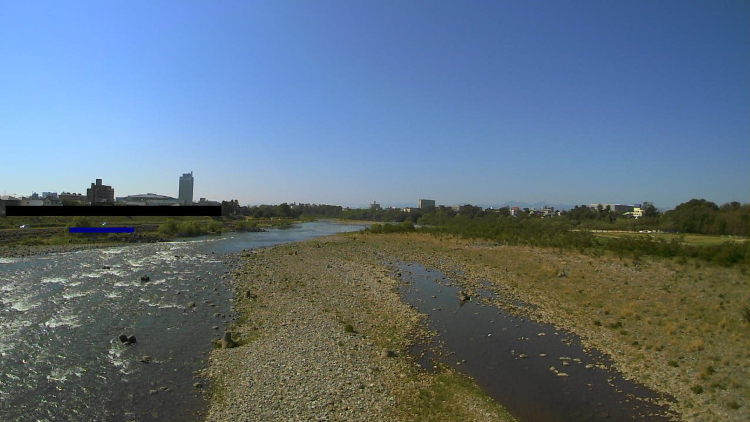 利根川大渡橋ライブカメラ(群馬県前橋市総社町総社)