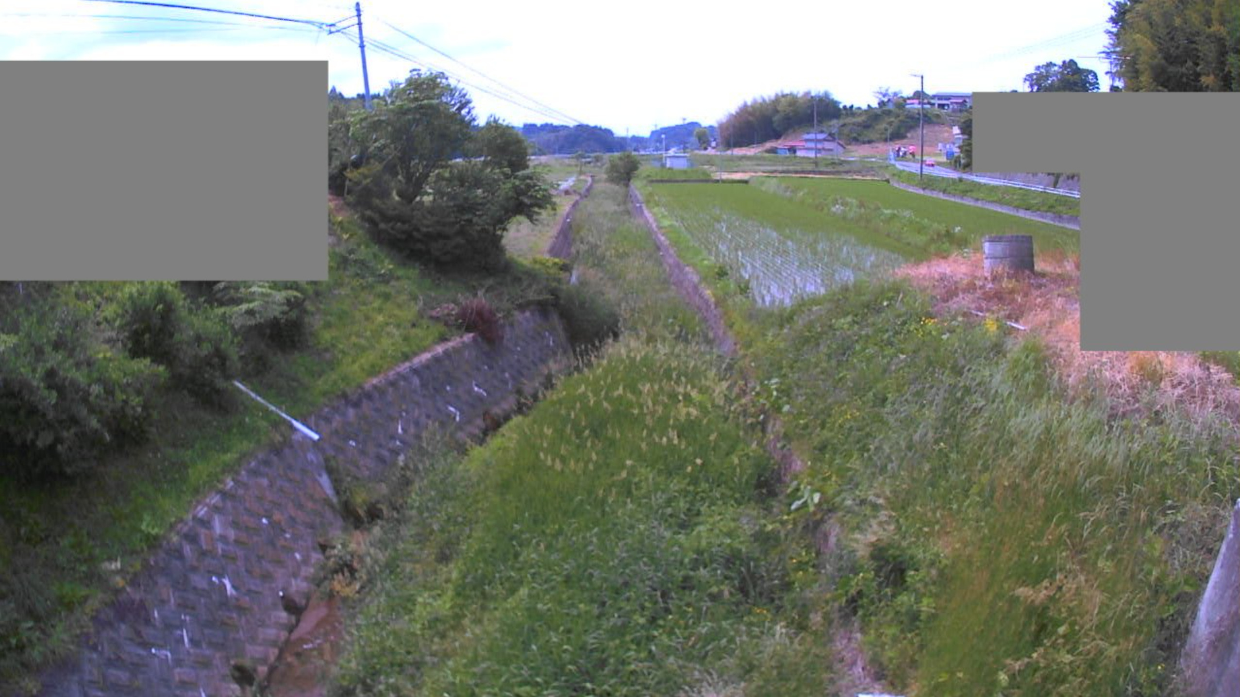 針道川山木屋橋ライブカメラ(福島県二本松市針道)