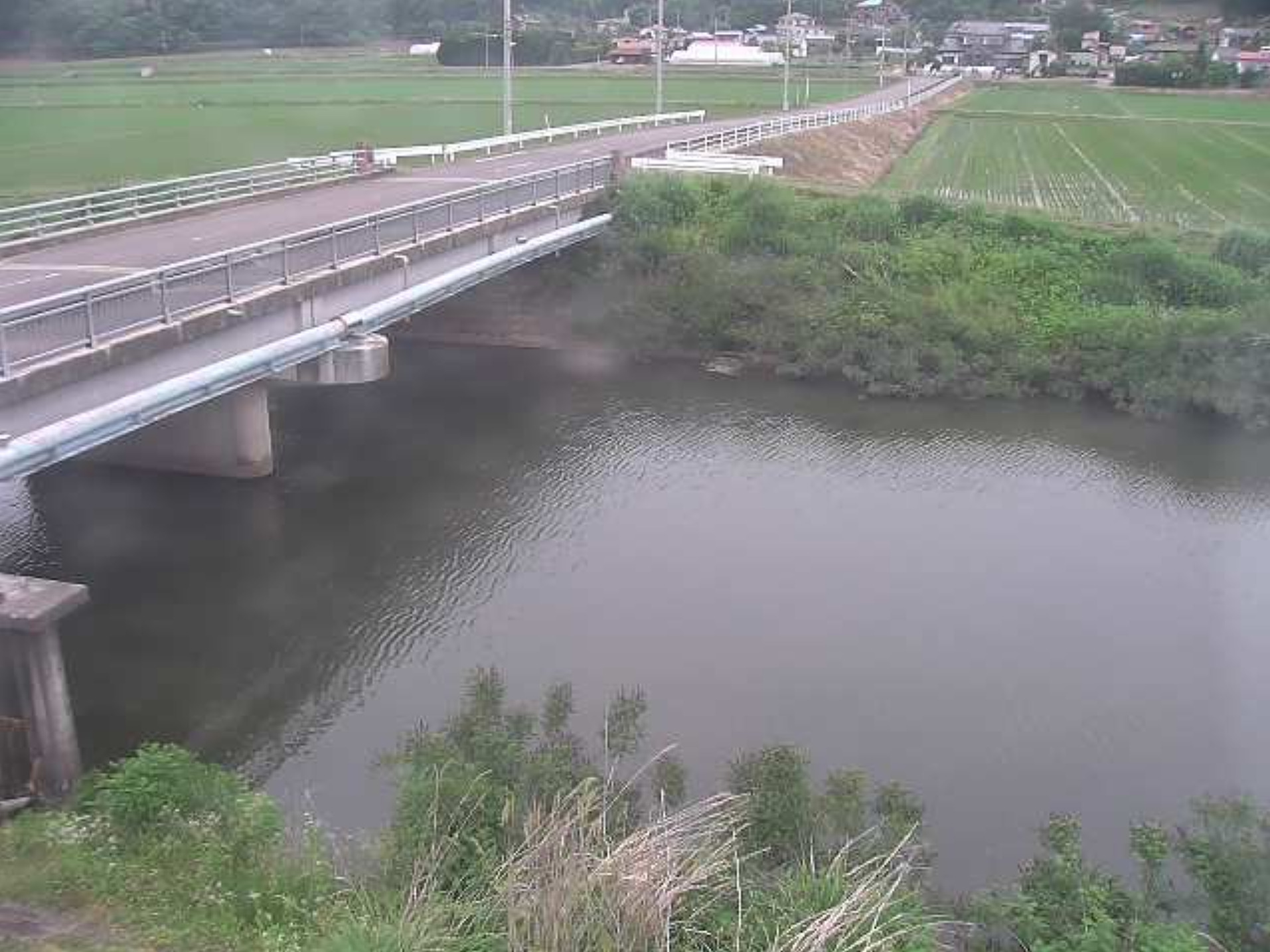 泉川小針橋ライブカメラ(福島県中島村滑津)