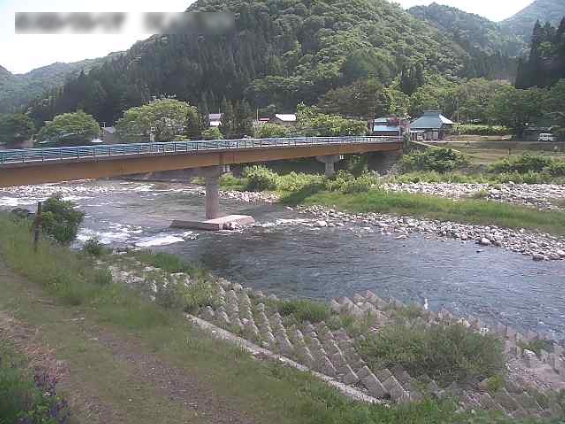伊南川青柳橋ライブカメラ(福島県南会津町青柳)