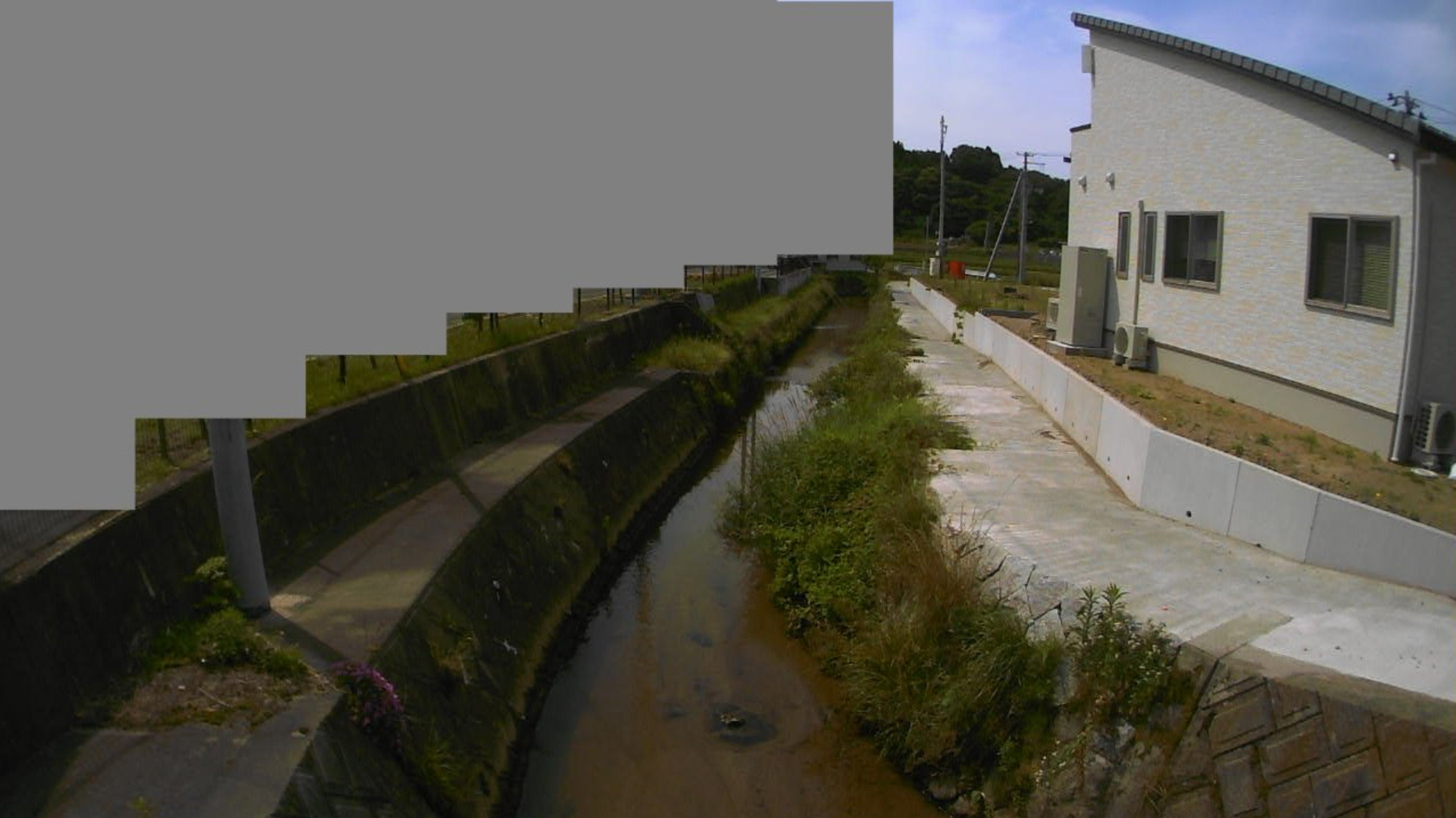 仲川小田部橋ライブカメラ(福島県本宮市糠沢)