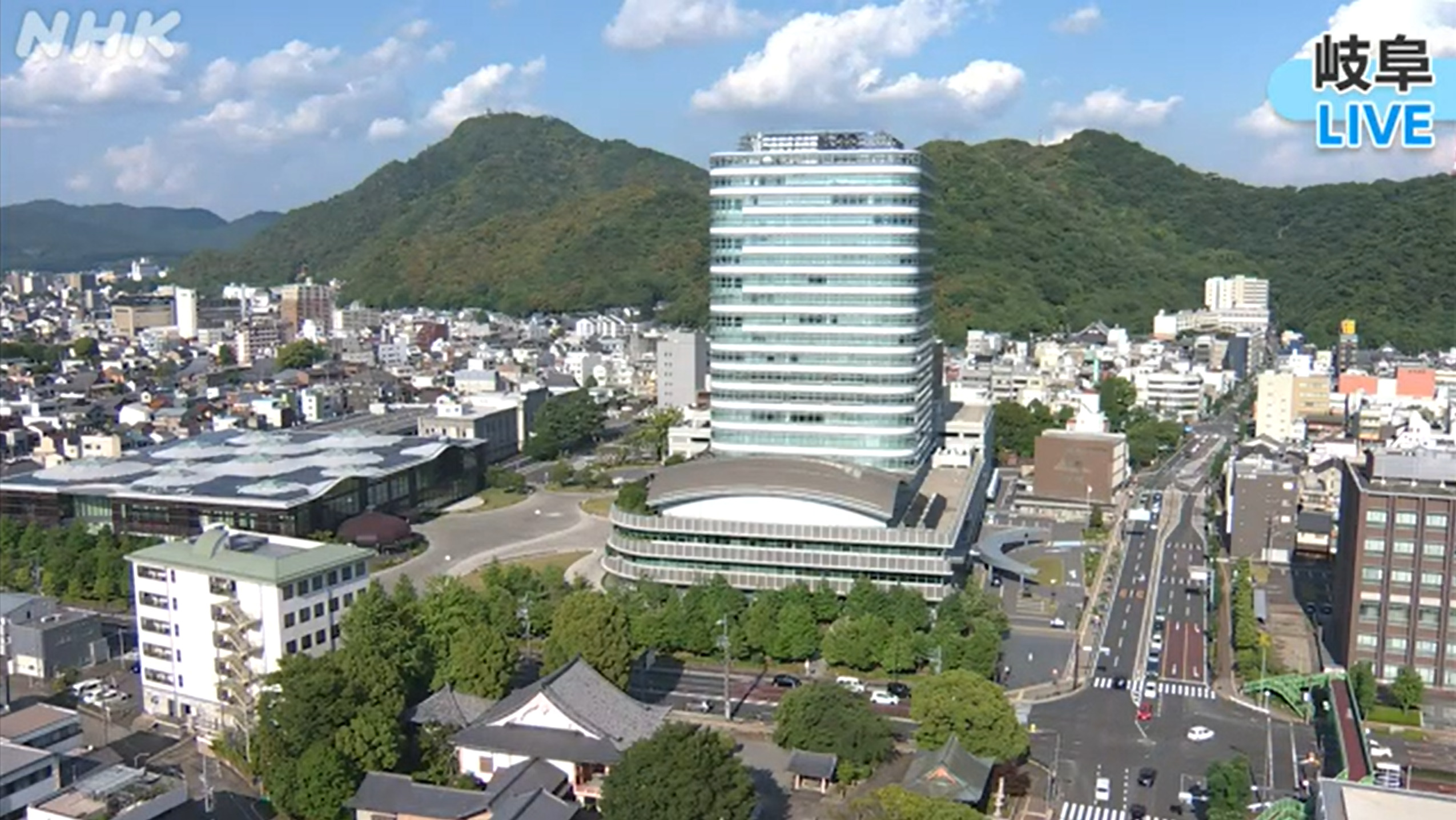 NHK岐阜ライブカメラ(岐阜県岐阜市京町)
