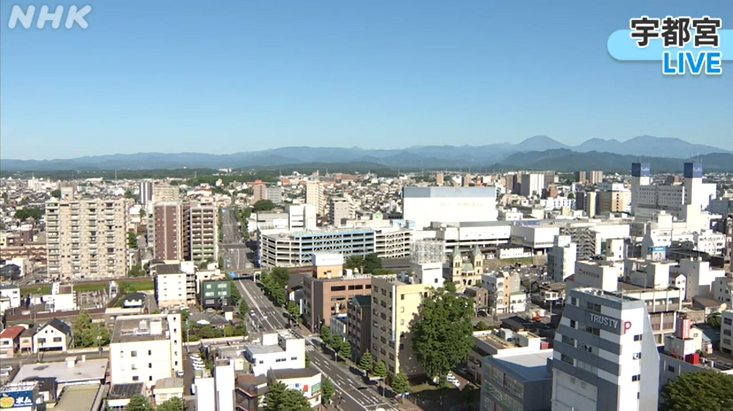 NHK宇都宮ライブカメラ(栃木県宇都宮市中央)