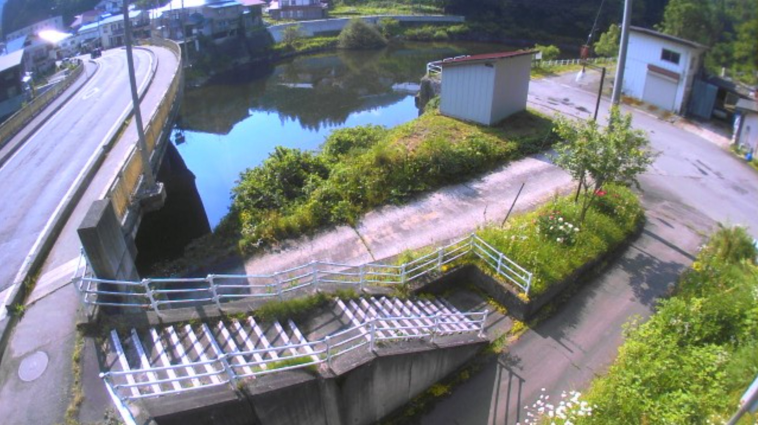 野尻川川口橋ライブカメラ(福島県金山町川口)