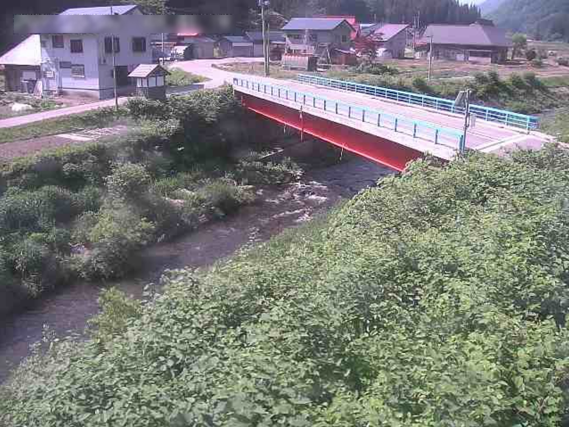 塩ノ岐川八乙女橋ライブカメラ(福島県只見町塩ノ岐)