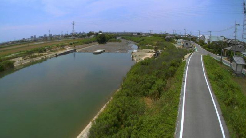 沖端川磯鳥橋ライブカメラ(福岡県柳川市三橋町磯鳥)