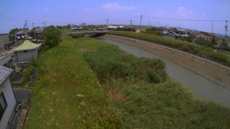 塩塚川御仮橋ライブカメラ(福岡県柳川市佃町)