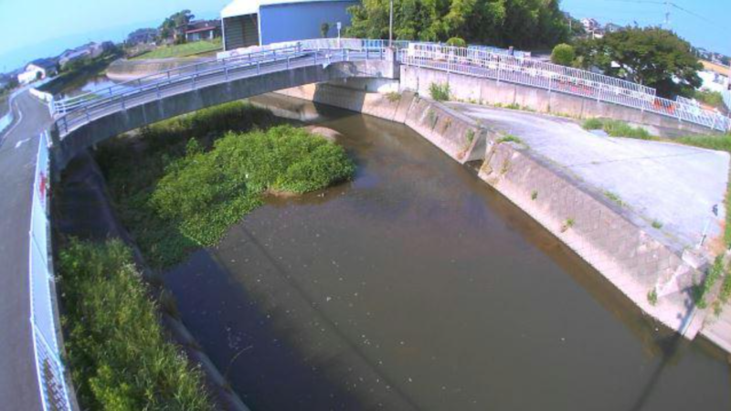 大刀洗川ひばり橋ライブカメラ(福岡県大刀洗町鵜木)