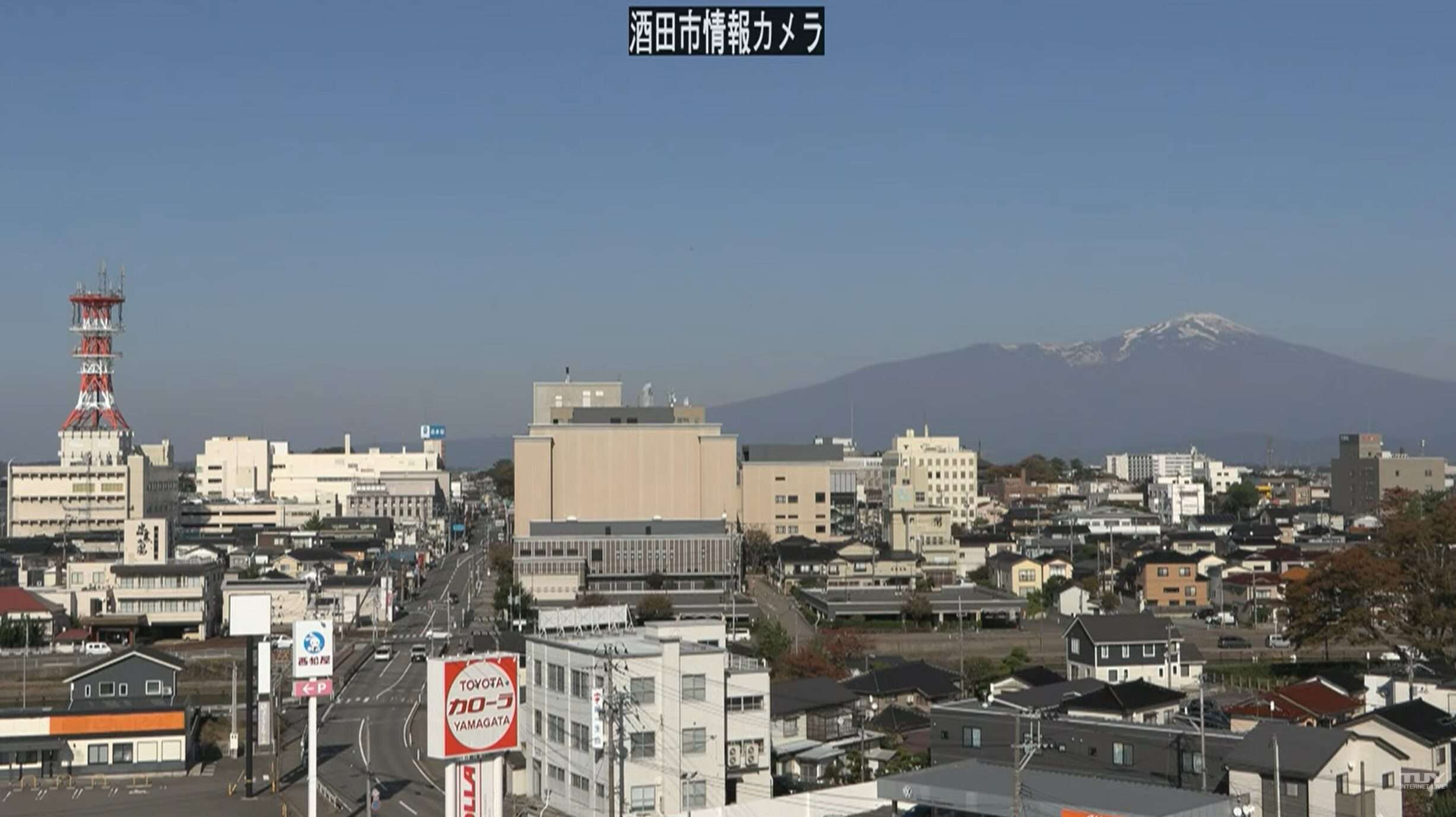 TUY酒田ライブカメラ(山形県酒田市入船町)
