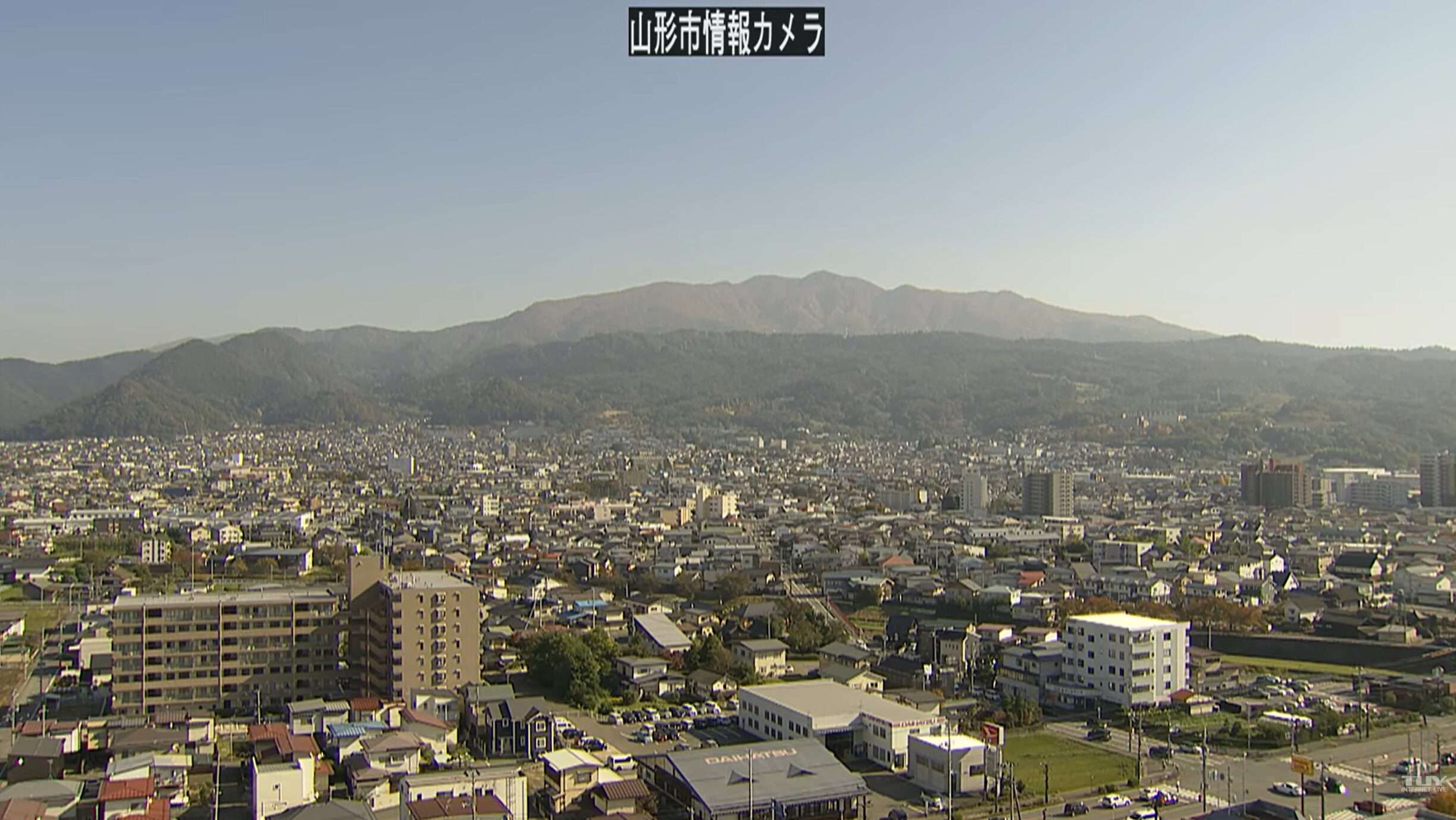 TUY山形ライブカメラ(山形県山形市白山)