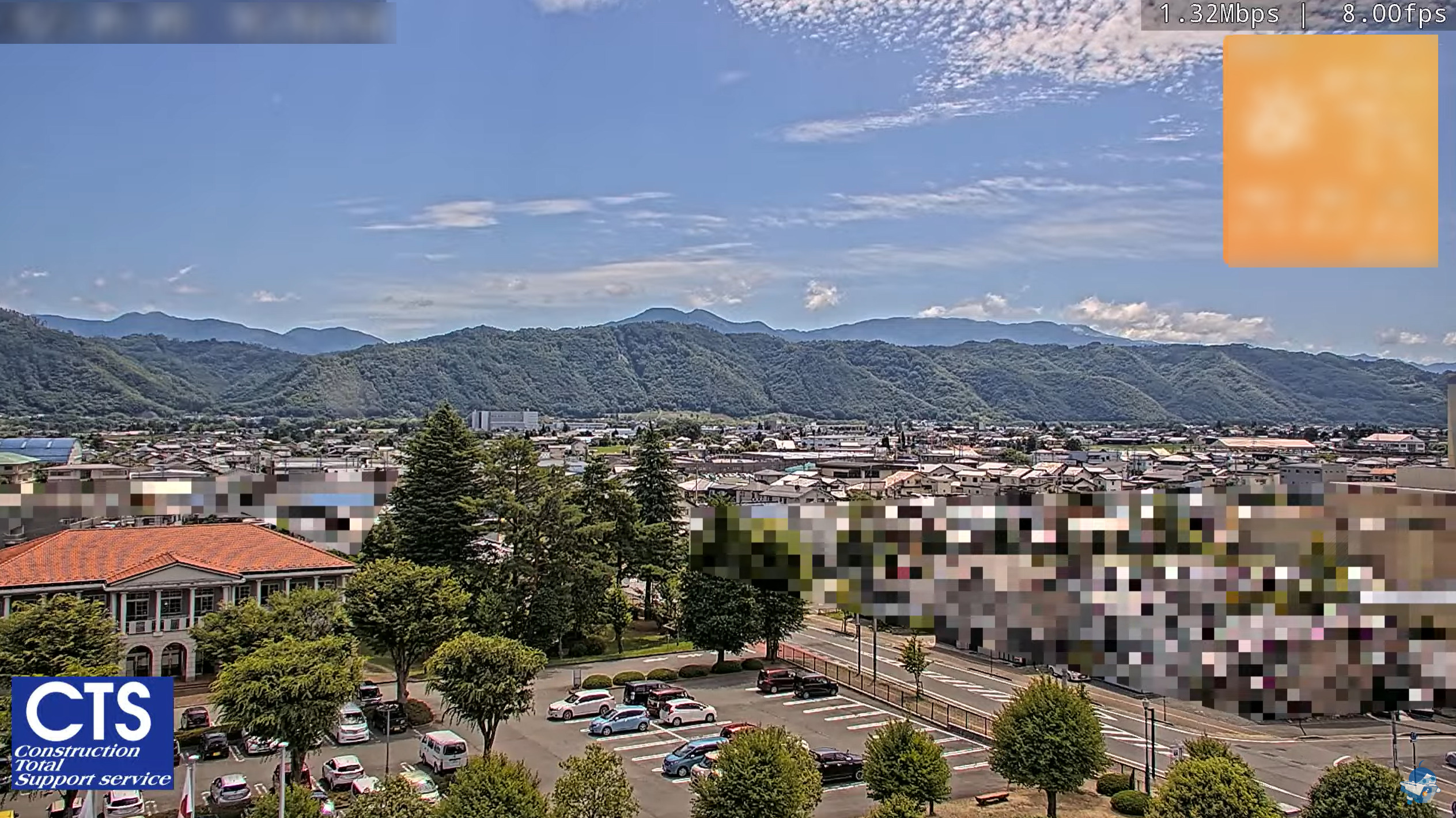 CTS安曇野市役所ライブカメラ(長野県安曇野市豊科)