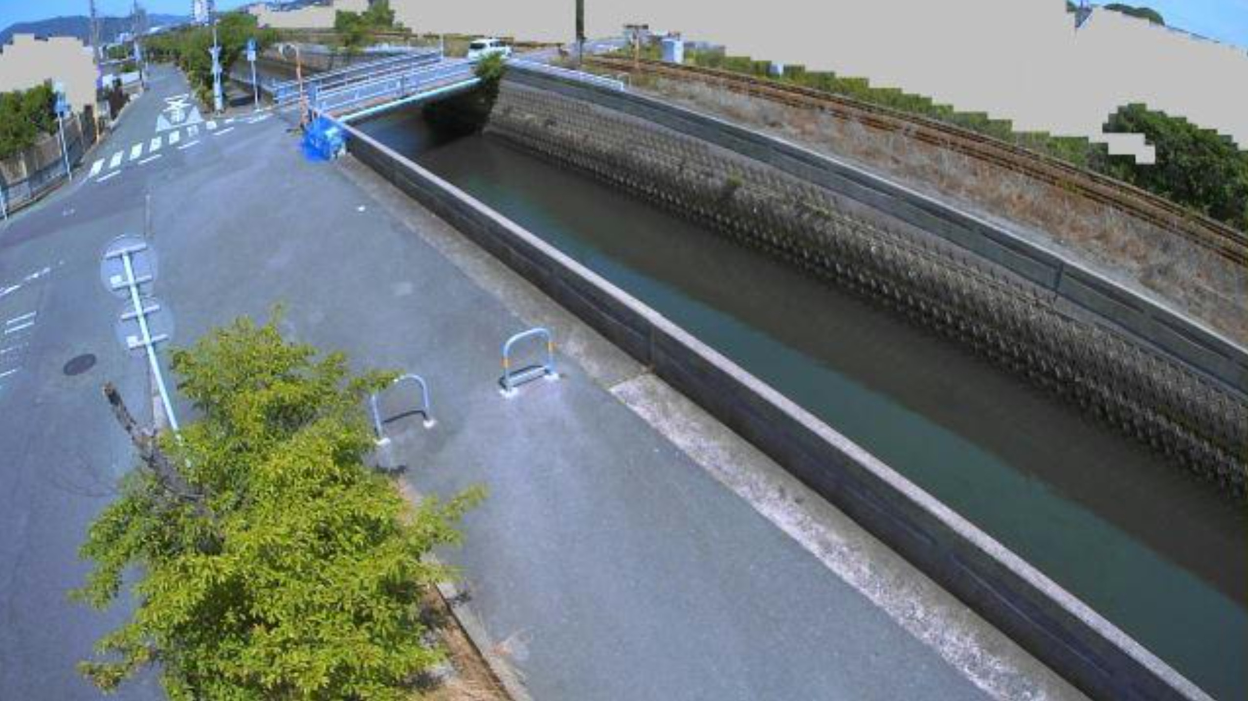 金手川曳地橋ライブカメラ(福岡県北九州市八幡西区力丸町)