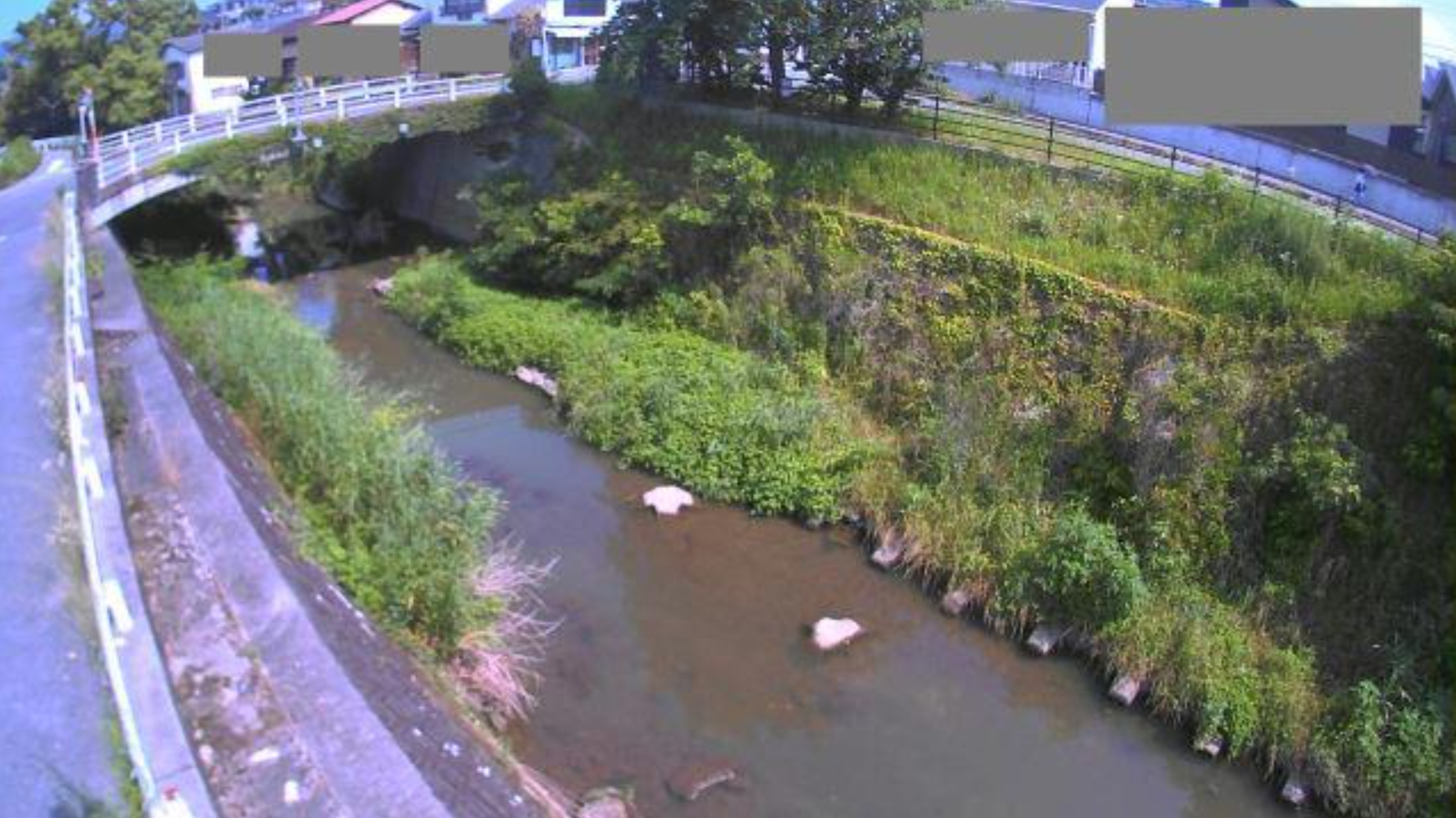 建花寺川井手浦橋ライブカメラ(福岡県飯塚市伊岐須)