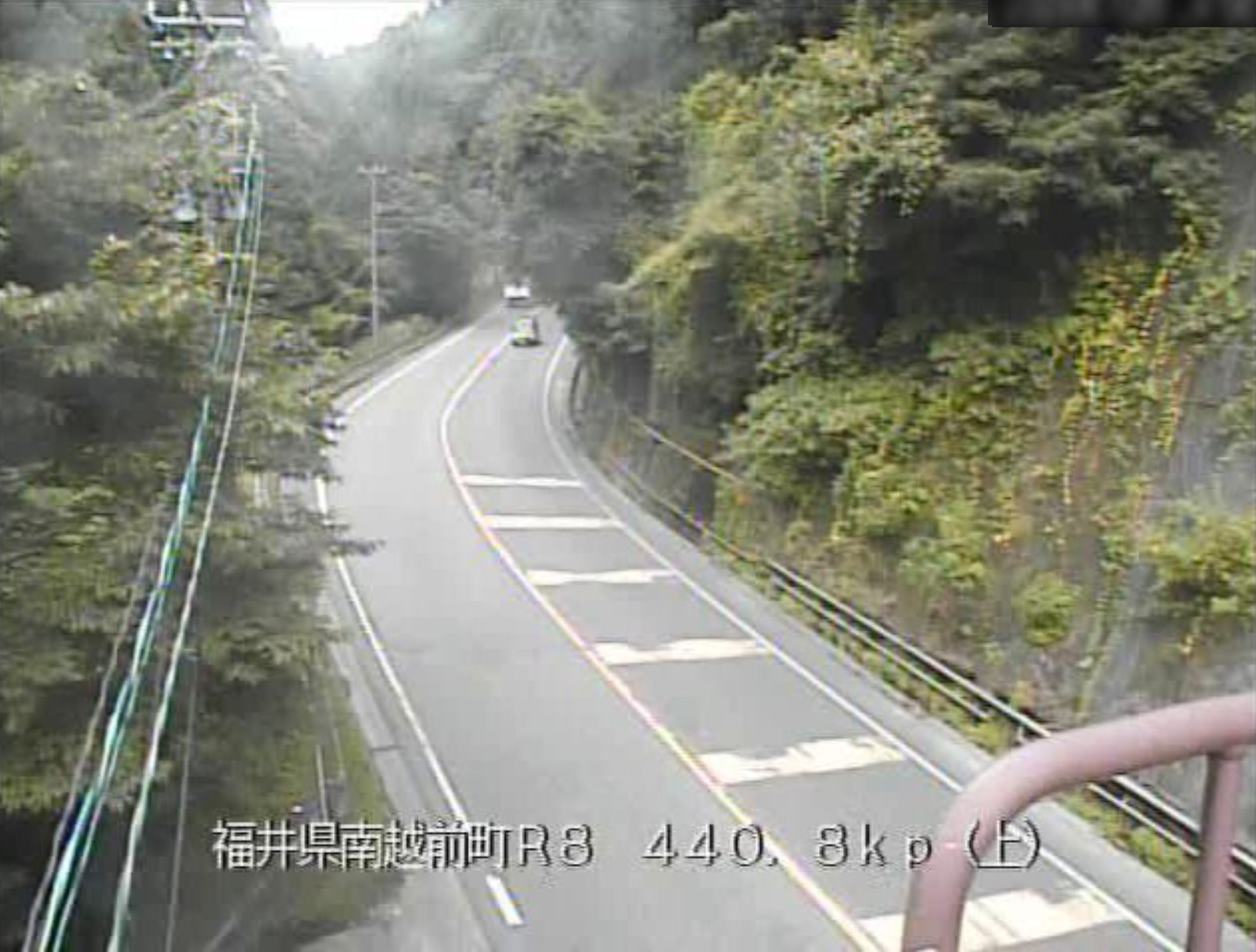 国道8号具谷第1散水ライブカメラ(福井県南越前町具谷)