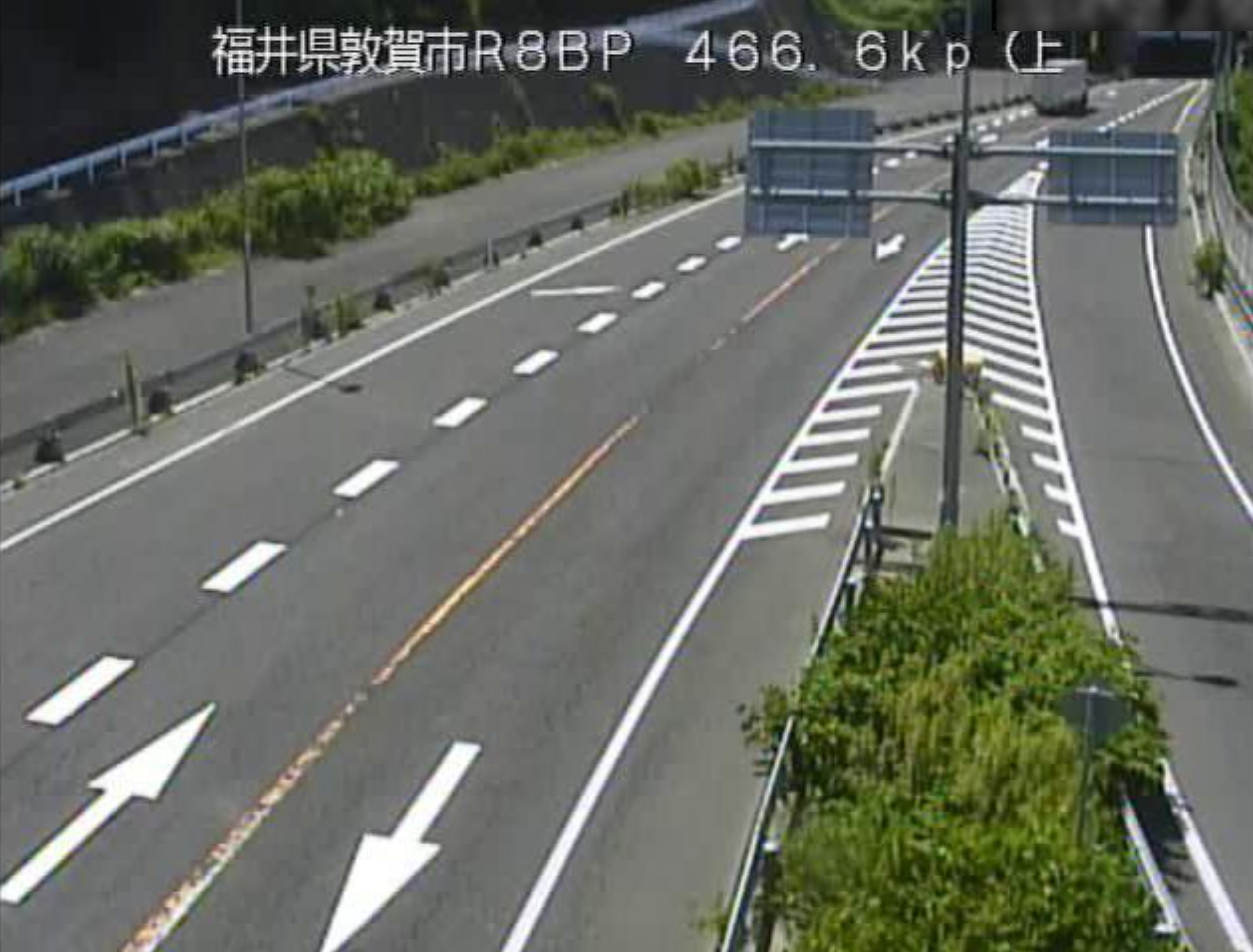 国道8号坂ノ下トンネル福井側ライブカメラ(福井県敦賀市坂下)