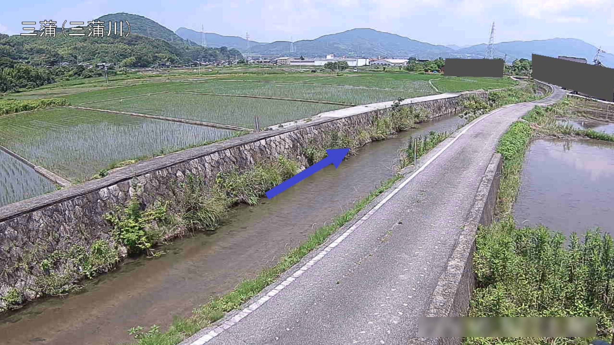 三蒲川三蒲ライブカメラ(山口県周防大島町東三蒲)