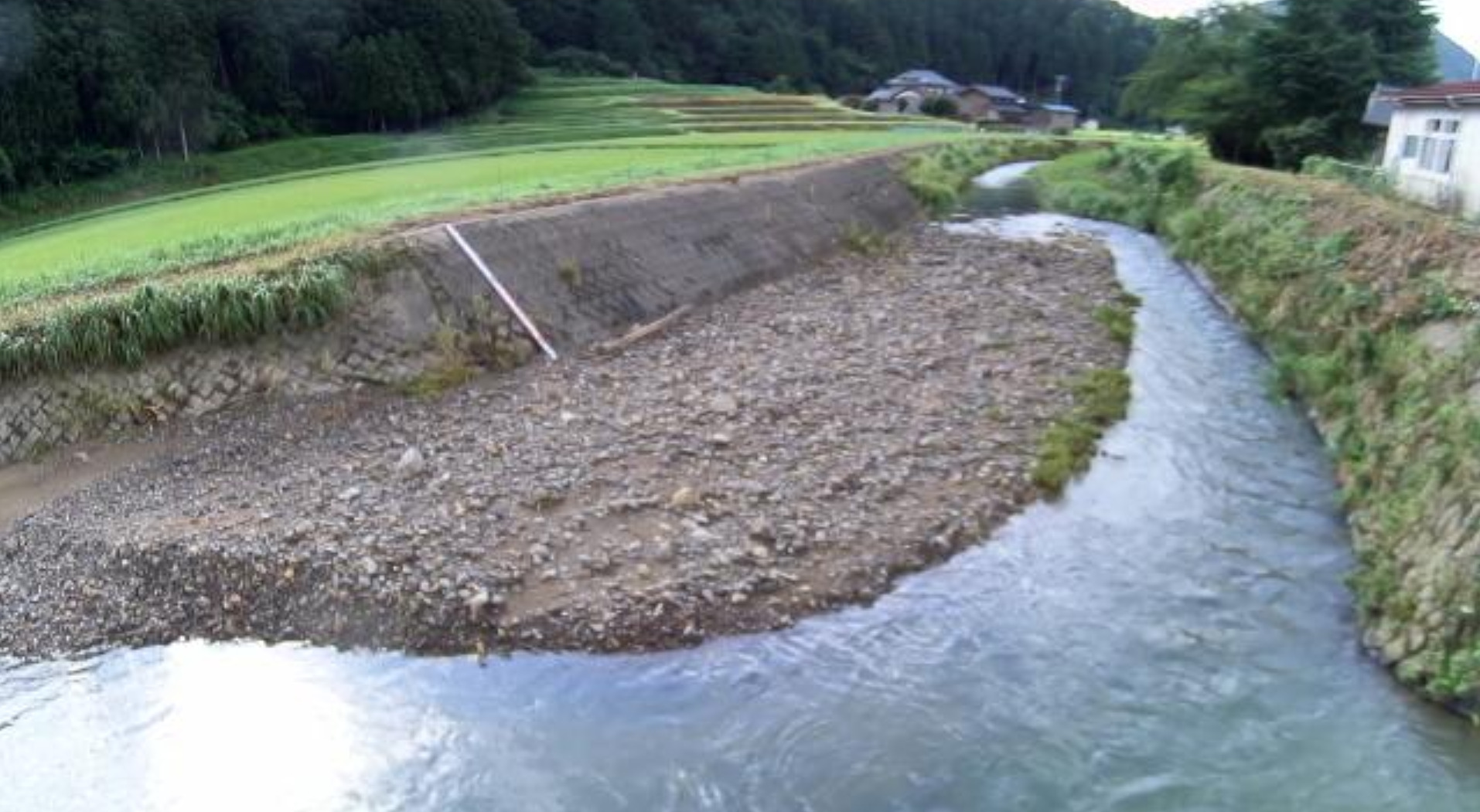七瀬川荒谷ライブカメラ(福井県福井市荒谷町)