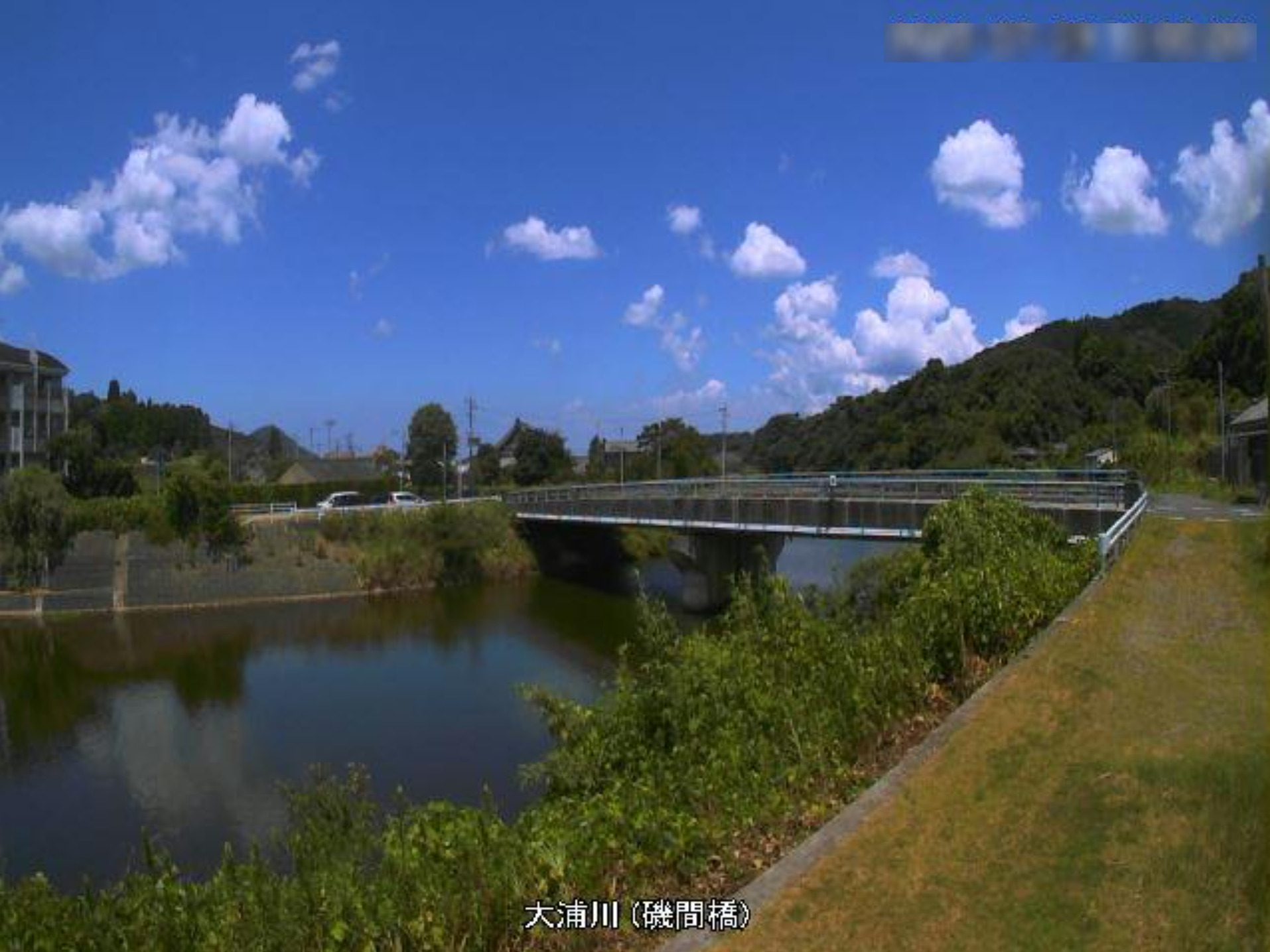 大浦川磯間橋ライブカメラ(鹿児島県南さつま市大浦町)