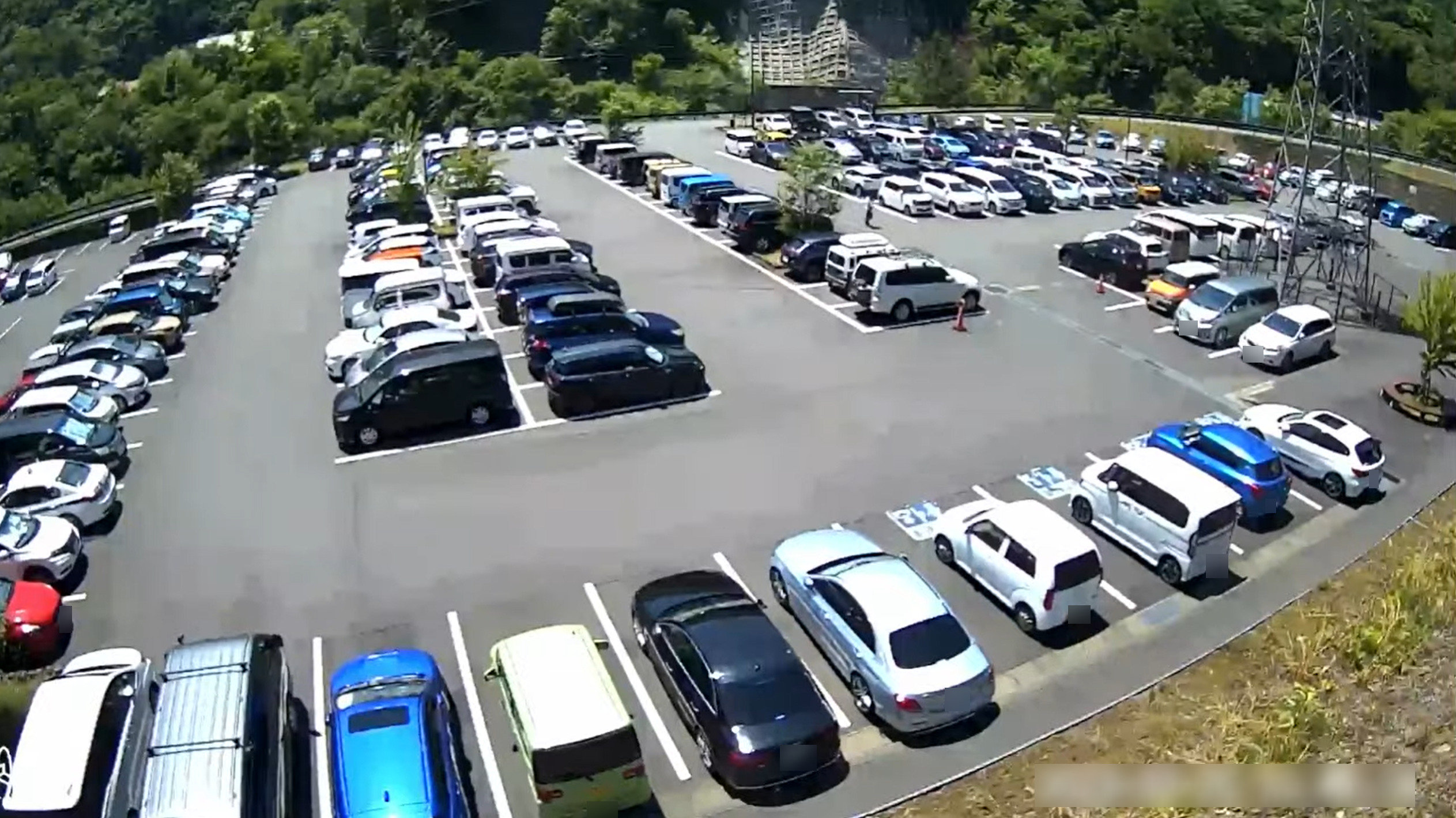 沢渡市営第3駐車場上段ライブカメラ(長野県松本市安曇沢渡)