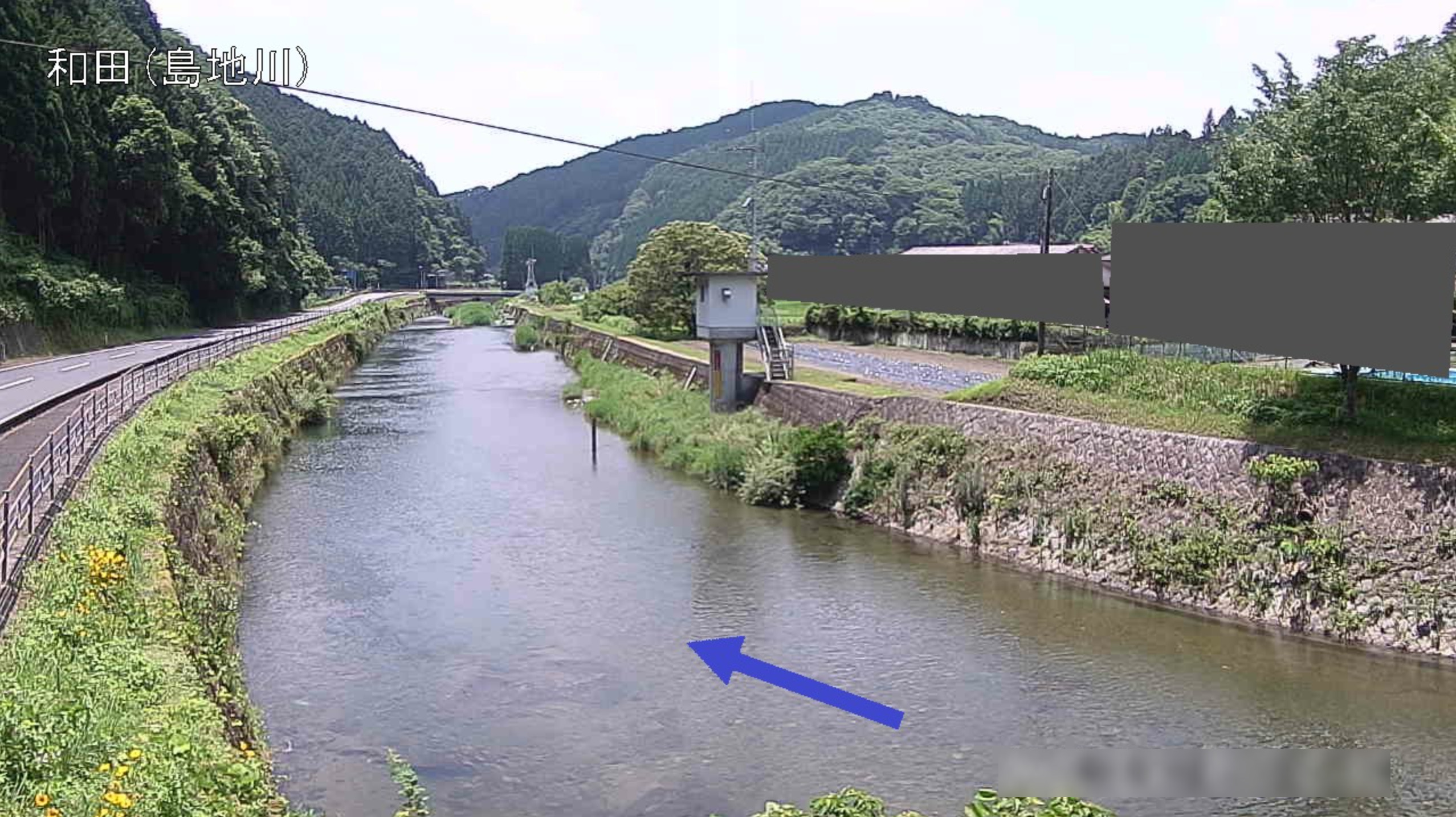 島地川和田ライブカメラ(山口県周南市夏切)