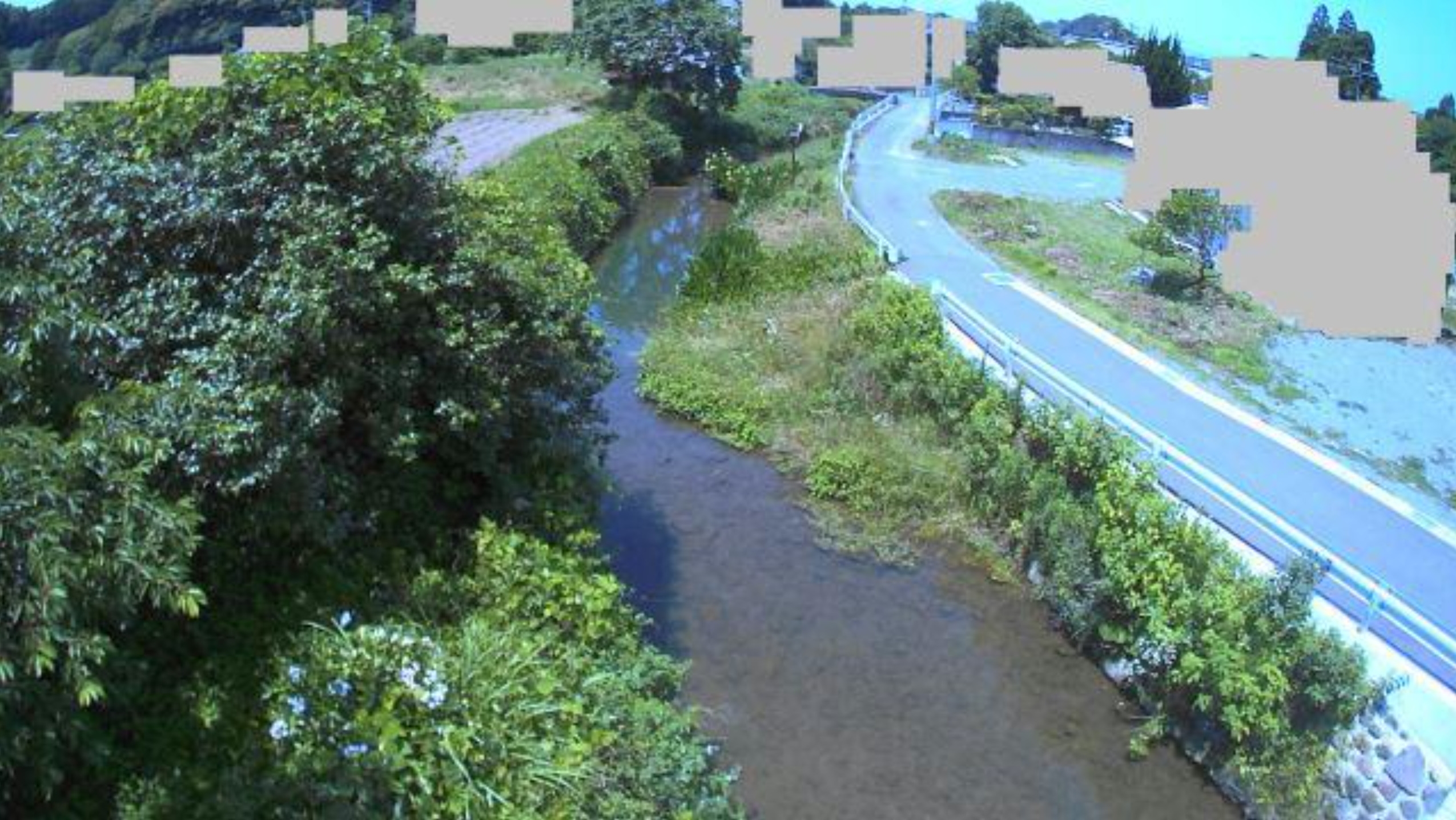 汐入川関前橋ライブカメラ(福岡県岡垣町高倉)