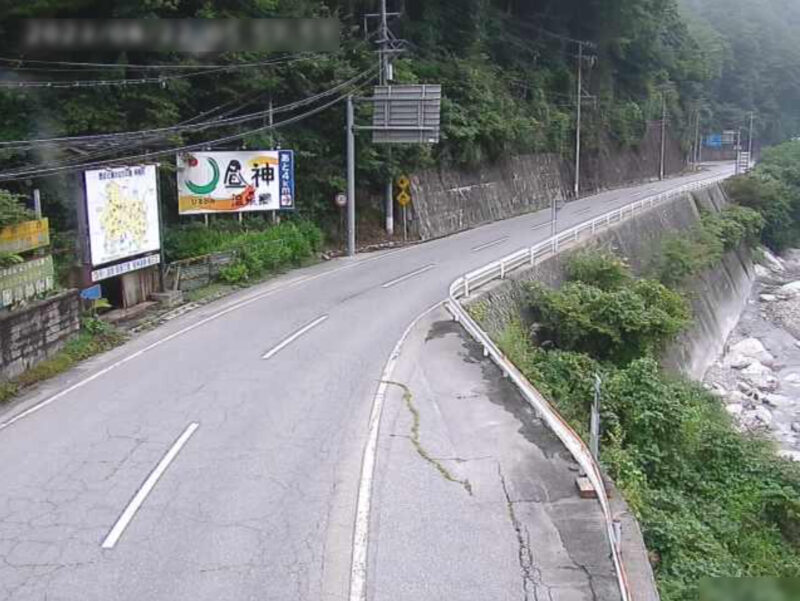 長野県道89号園原インター線園原ライブカメラ(長野県阿智村智里)