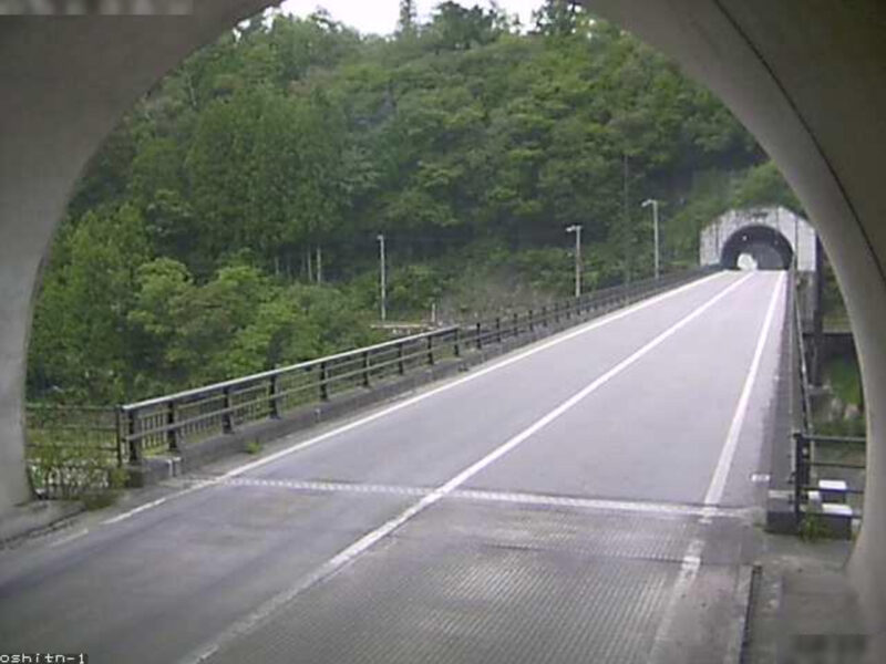 国道152号押出トンネル第1ライブカメラ(長野県飯田市南信濃木沢)