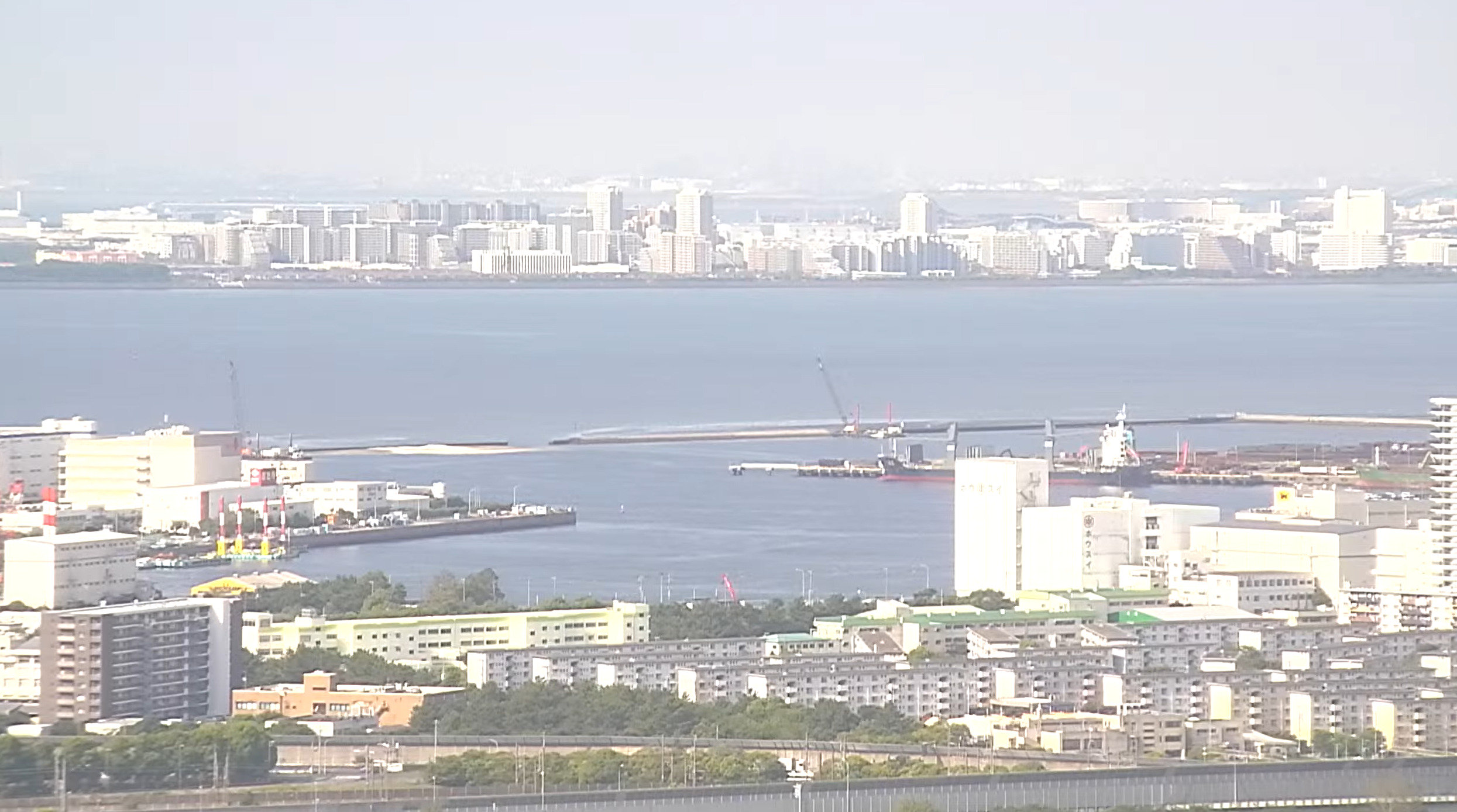 イサオスタジオ東京湾ライブカメラ(千葉県習志野市)