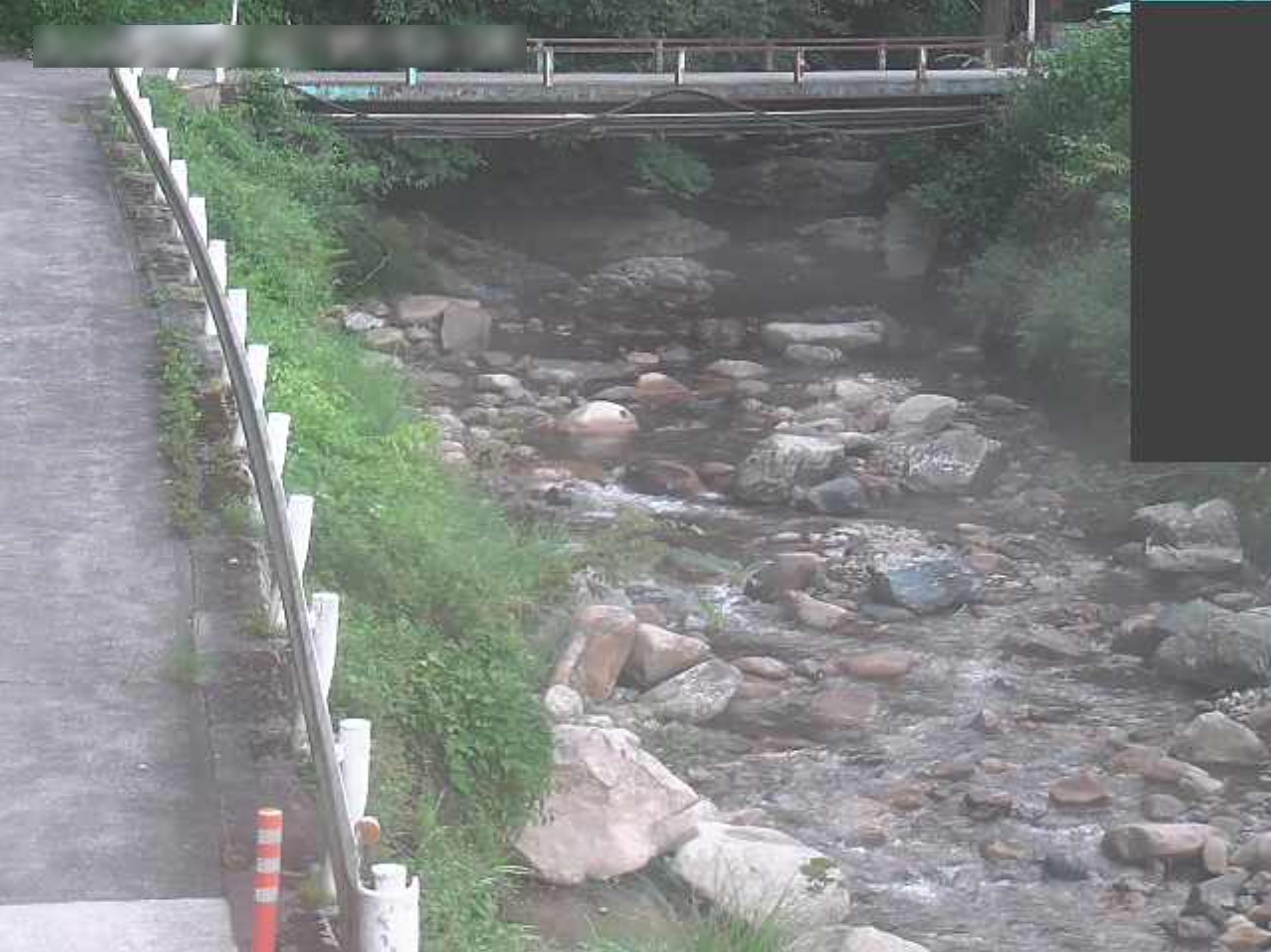 千代川駒帰ライブカメラ(鳥取県智頭町駒帰)