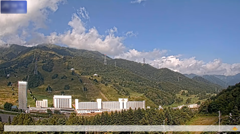 彩りチャンネル苗場スキー場ライブカメラ(新潟県湯沢町三国)