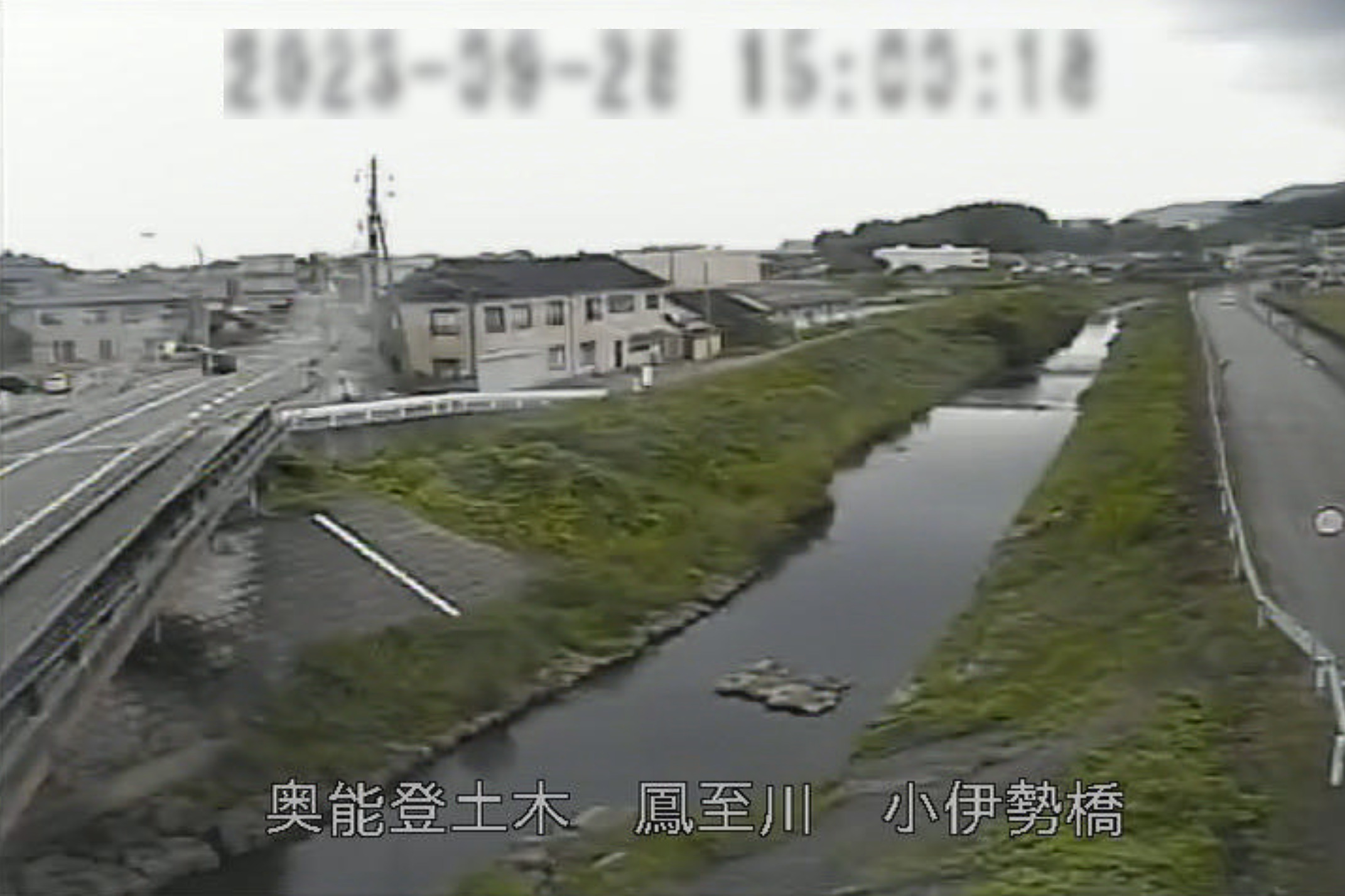 鳳至川小伊勢橋ライブカメラ(石川県輪島市小伊勢町)