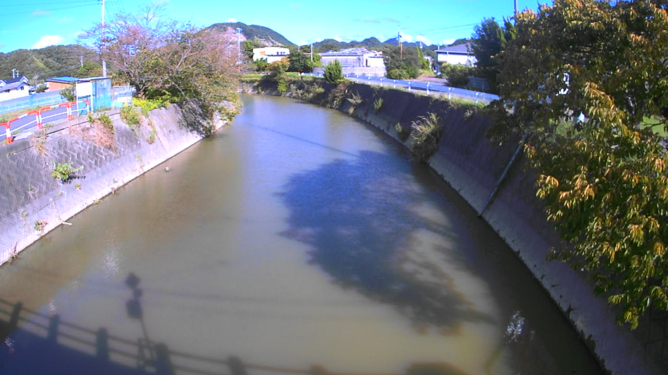 佐久間川下佐久間ライブカメラ(千葉県鋸南町下佐久間)