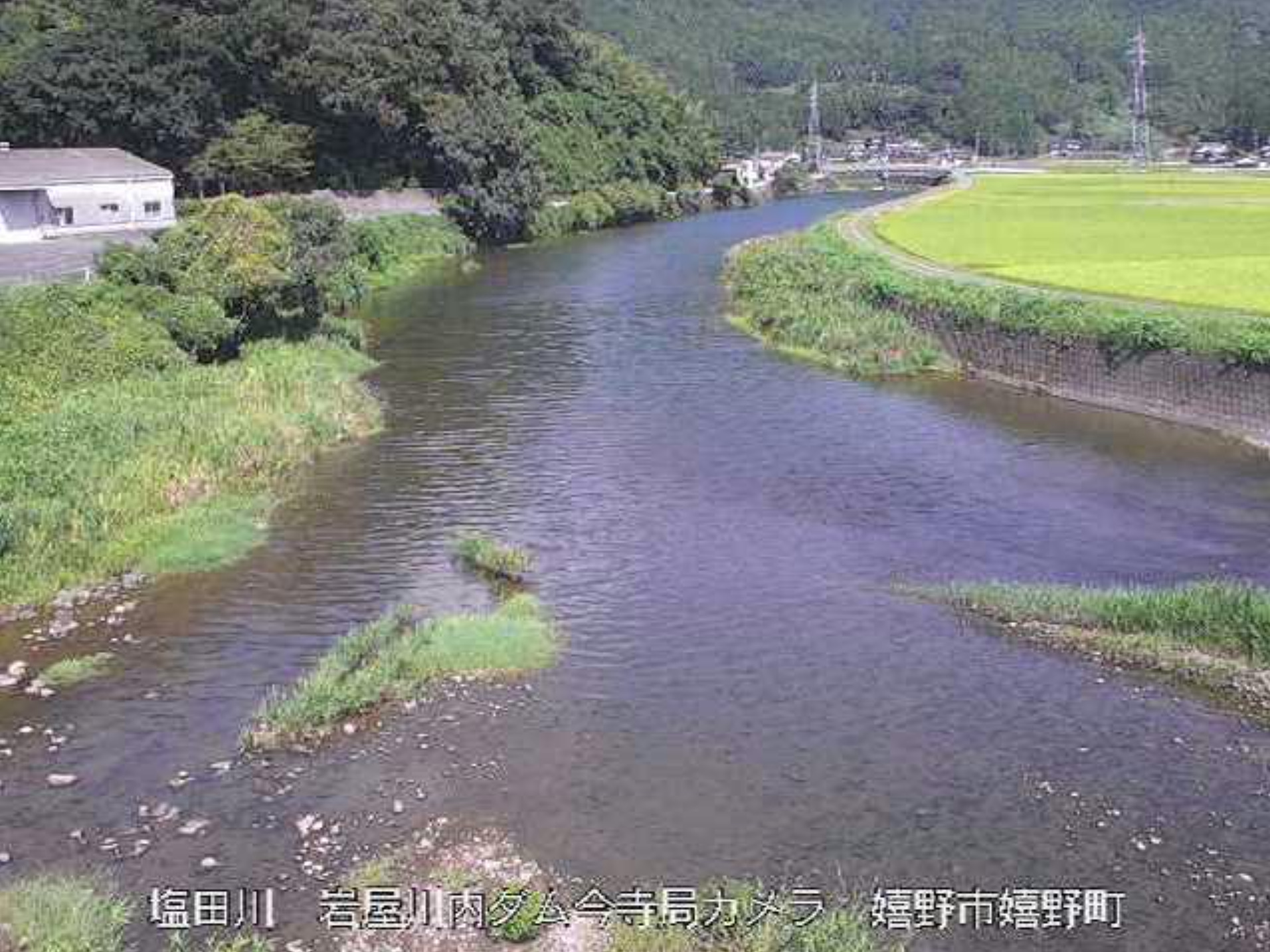 塩田川岩屋川内ダム今寺ライブカメラ(佐賀県嬉野市嬉野町下宿)