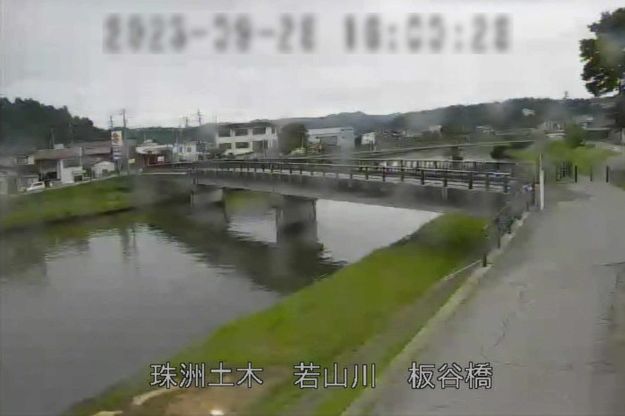 若山川板谷橋ライブカメラ(石川県珠洲市飯田町)
