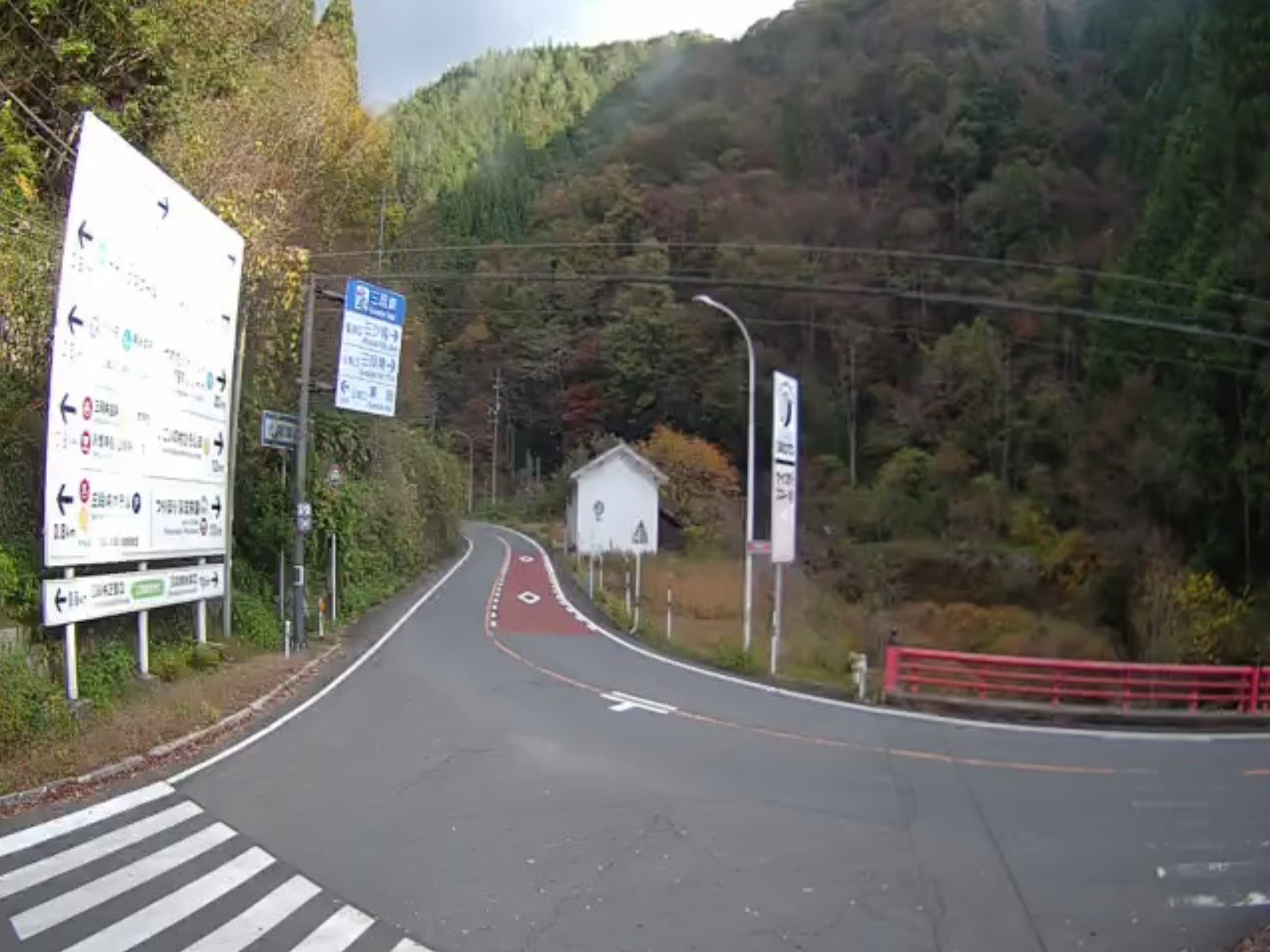 広島県道249号三段峡線川手ライブカメラ(広島県安芸太田町川手)