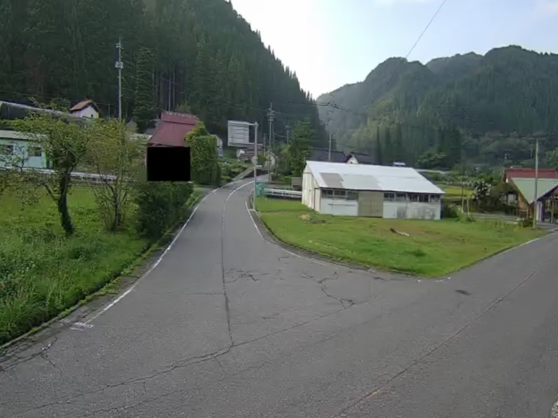 国道186号吉和第2ライブカメラ(広島県廿日市市吉和)
