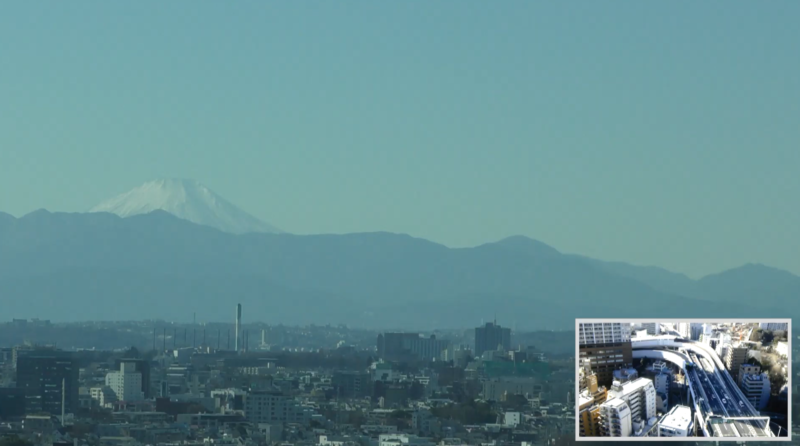 ITI富士山ライブカメラ(東京都目黒区青葉台)